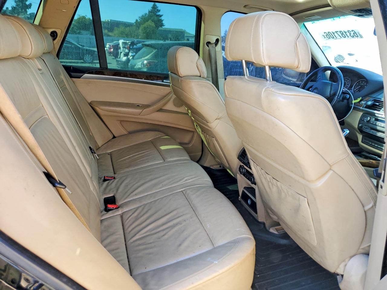 2007 Bmw X5 3.0i Черный vin: 5UXFE435X7L012741