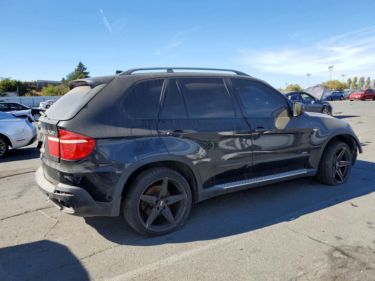 2007 Bmw X5 3.0i Черный vin: 5UXFE435X7L012741