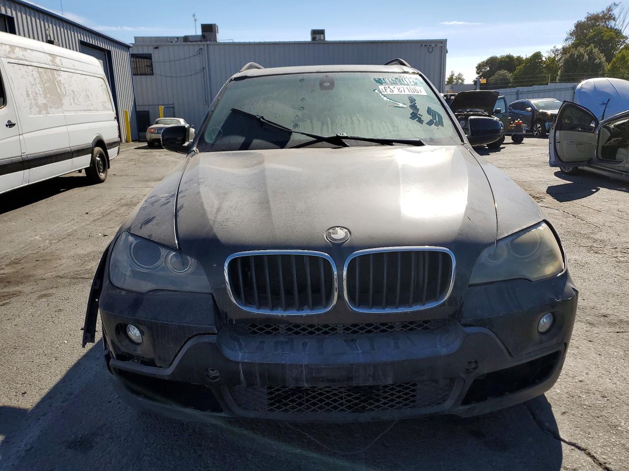2007 Bmw X5 3.0i Черный vin: 5UXFE435X7L012741