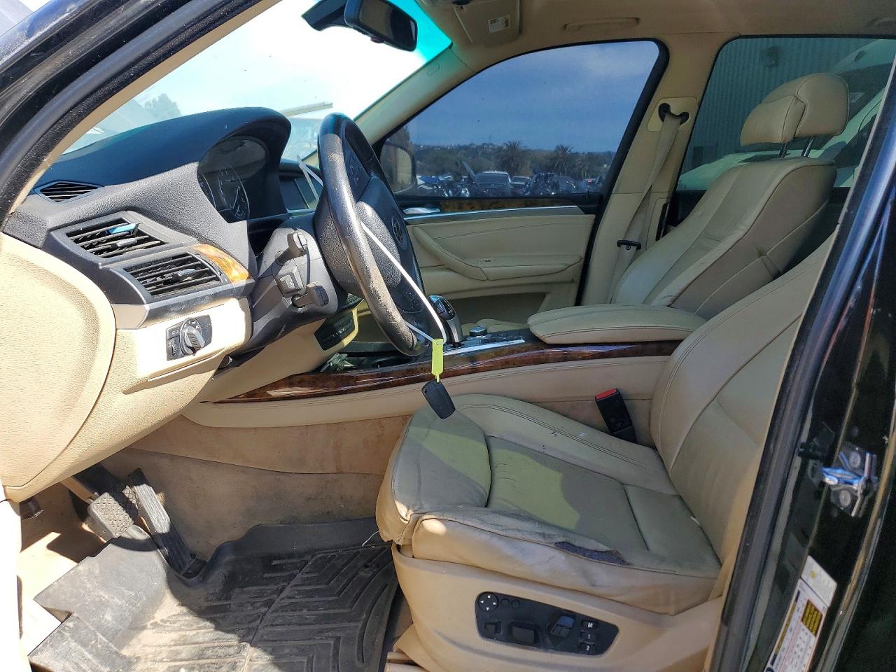 2007 Bmw X5 3.0i Черный vin: 5UXFE435X7L012741