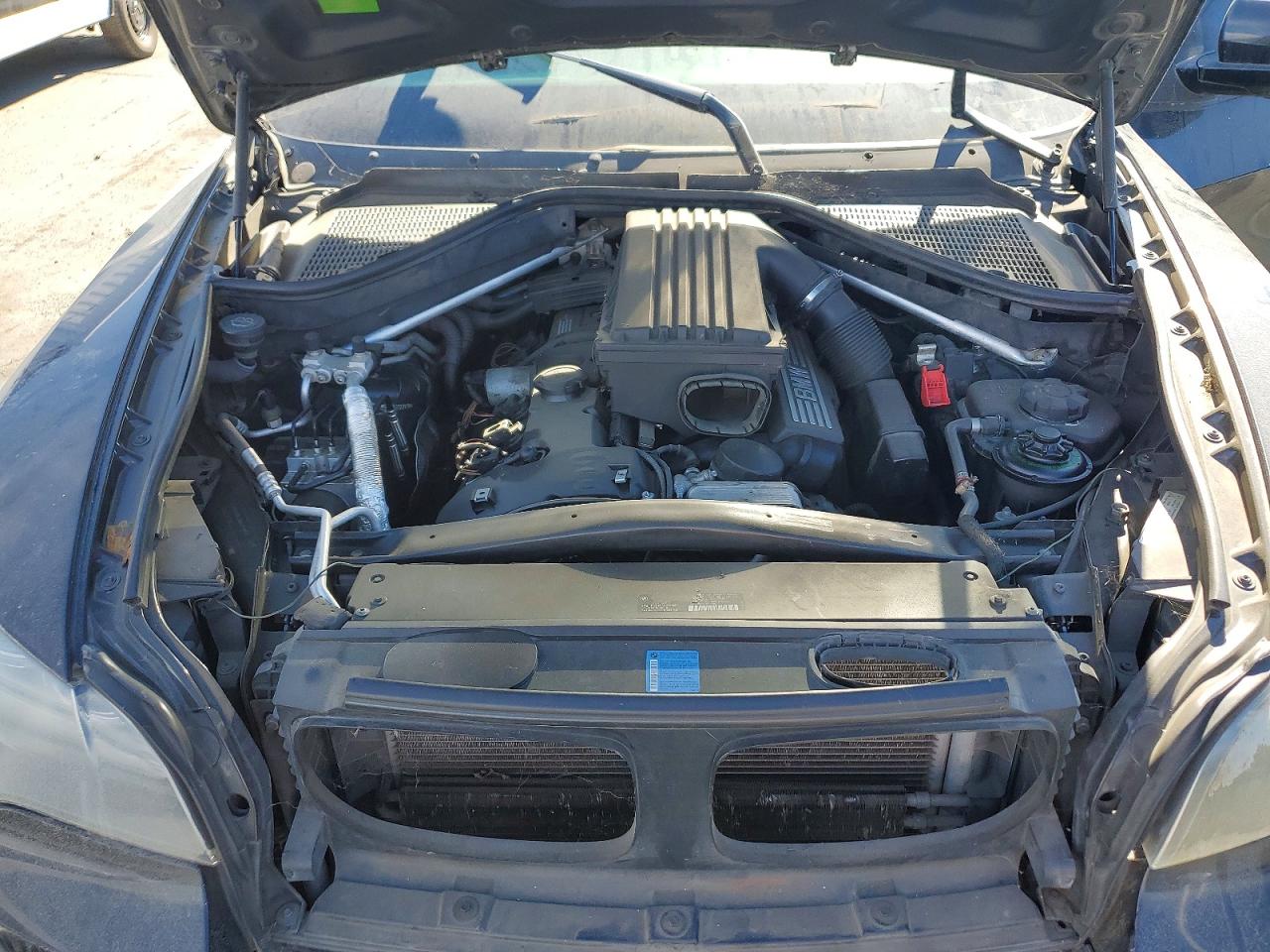 2007 Bmw X5 3.0i Черный vin: 5UXFE435X7L012741