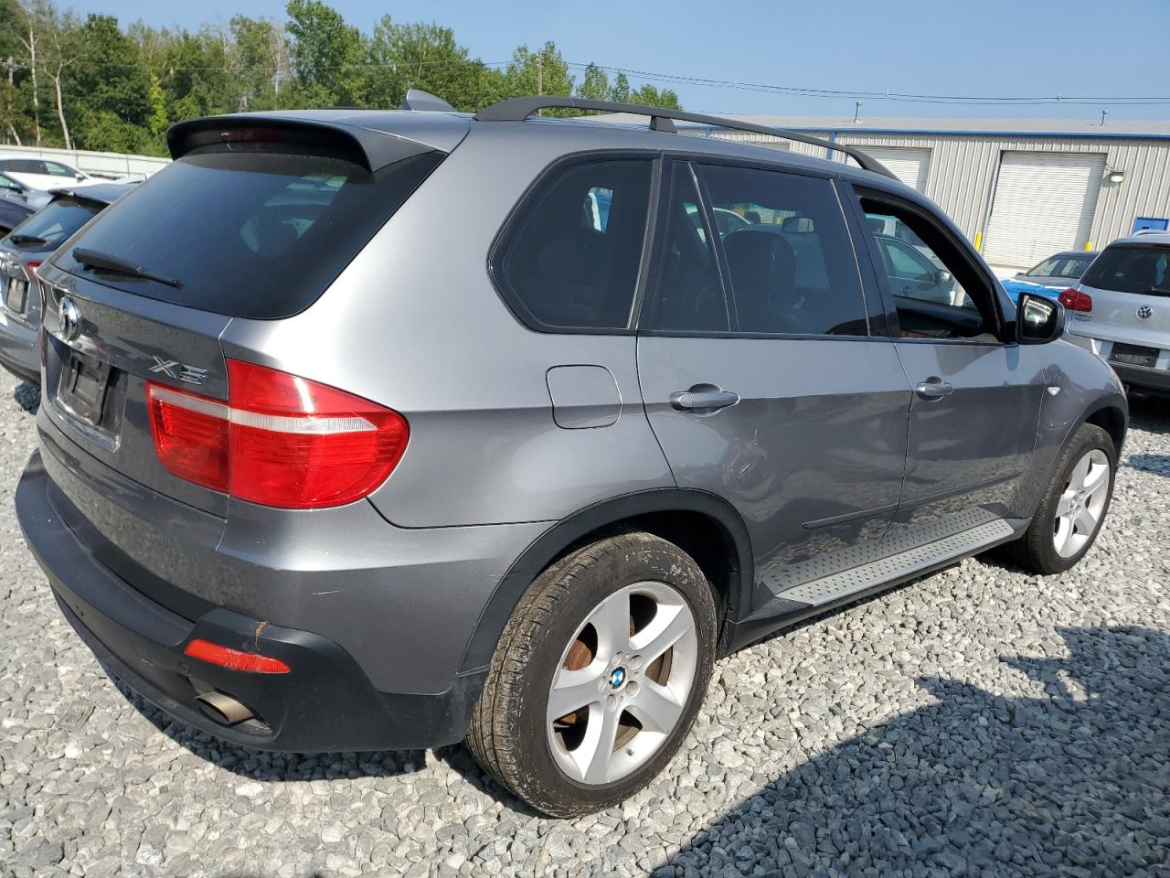 2007 Bmw X5 3.0i Серый vin: 5UXFE435X7L019222