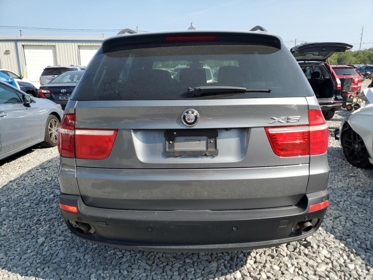 2007 Bmw X5 3.0i Серый vin: 5UXFE435X7L019222