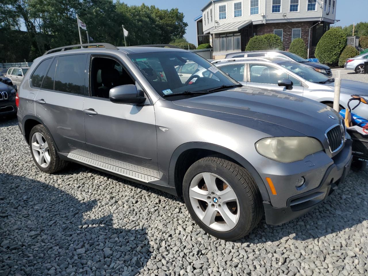 2007 Bmw X5 3.0i Серый vin: 5UXFE435X7L019222