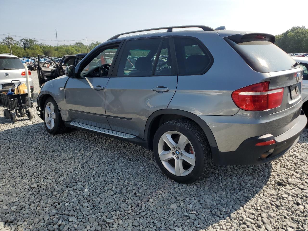 2007 Bmw X5 3.0i Серый vin: 5UXFE435X7L019222