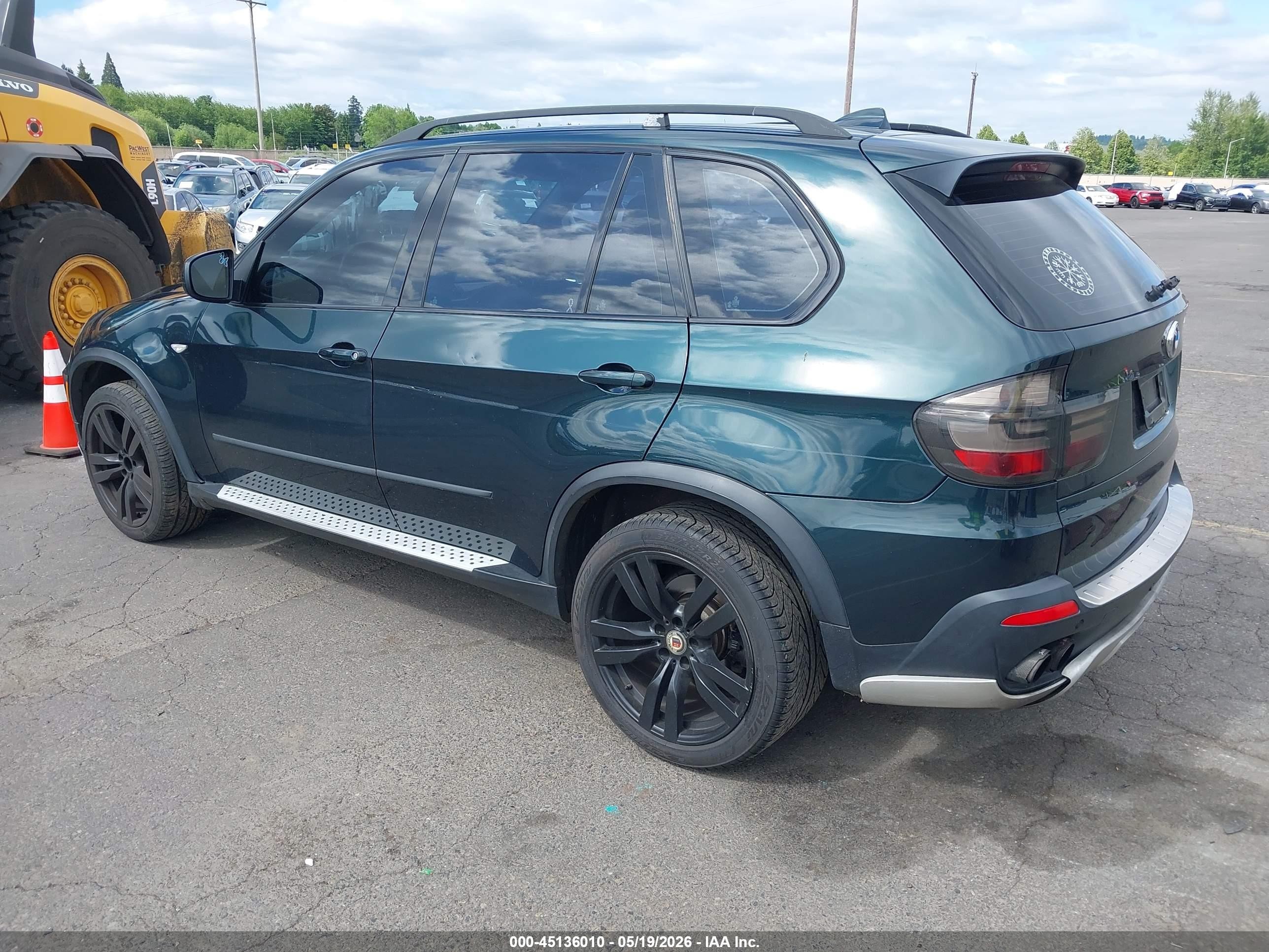2008 Bmw X5 3.0si Green vin: 5UXFE435X8L003958