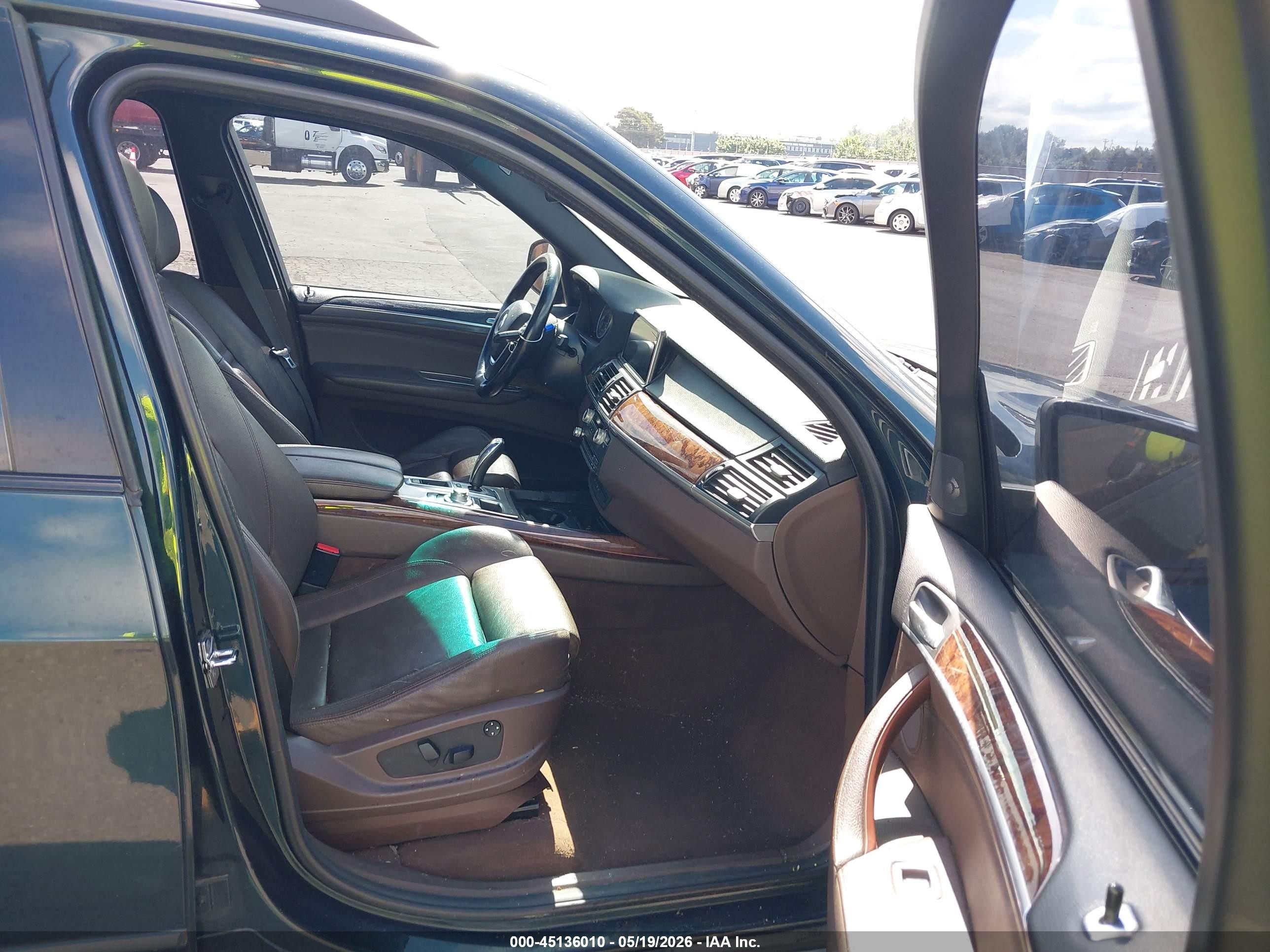 2008 Bmw X5 3.0si Green vin: 5UXFE435X8L003958