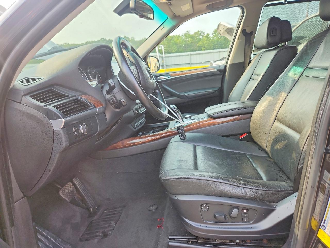 2008 Bmw X5 3.0i Black vin: 5UXFE435X8L007685
