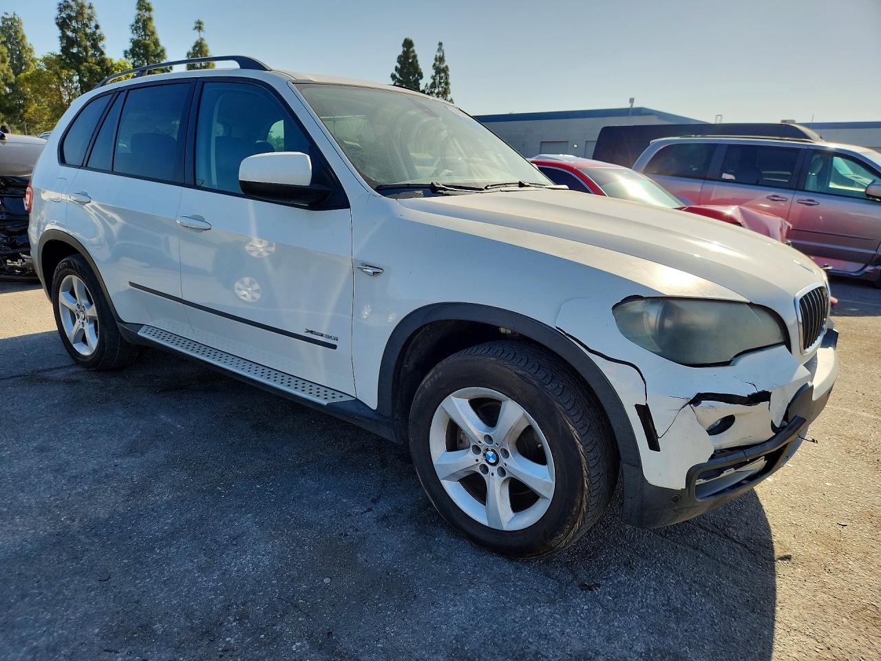 2009 Bmw X5 Xdrive30i Белый vin: 5UXFE435X9L037965