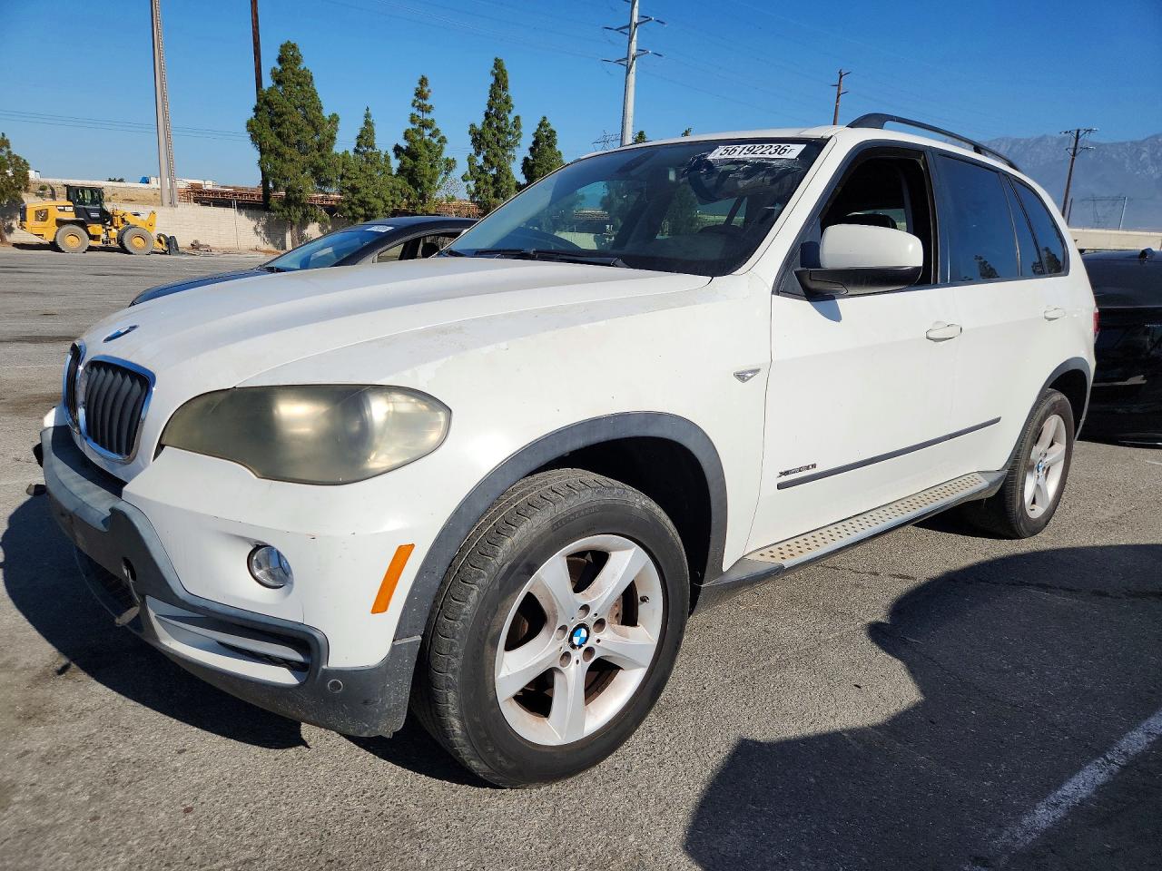 2009 Bmw X5 Xdrive30i White vin: 5UXFE435X9L037965