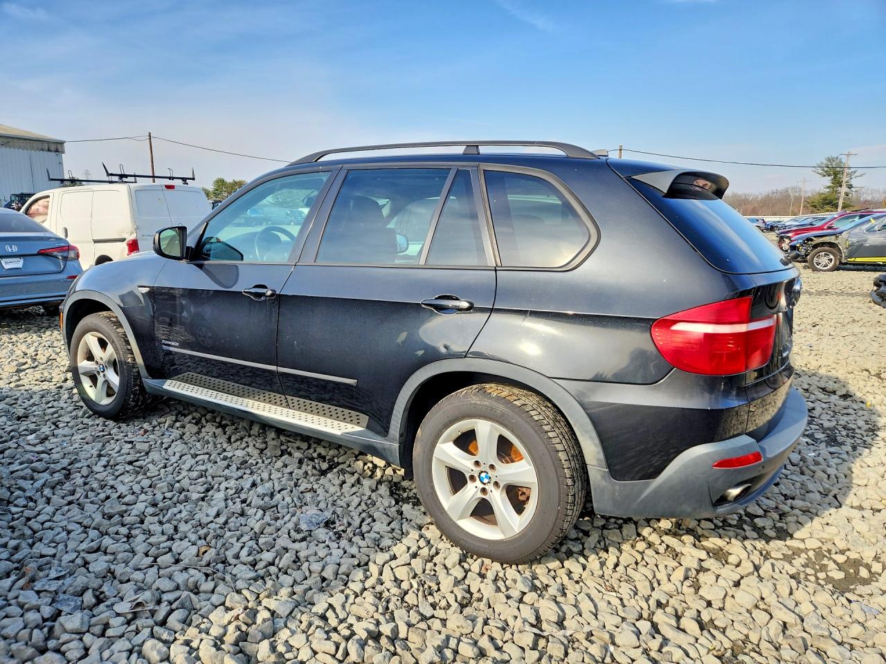 2009 Bmw X5 Xdrive30i Black vin: 5UXFE435X9L264427