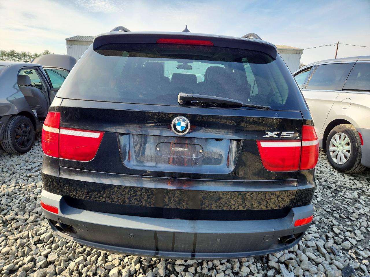 2009 Bmw X5 Xdrive30i Black vin: 5UXFE435X9L264427