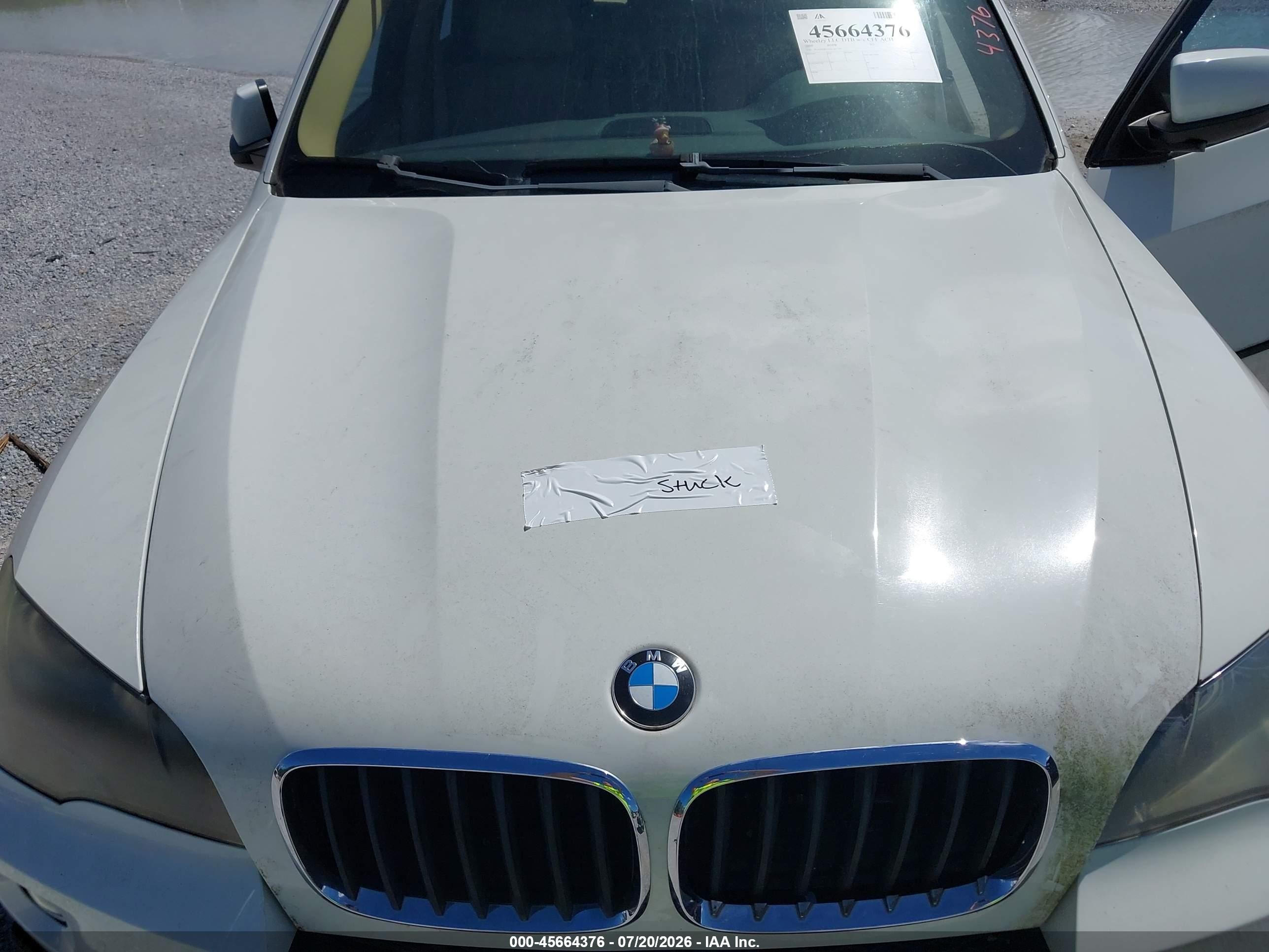 2009 Bmw X5 Xdrive30i Белый vin: 5UXFE435X9L267795