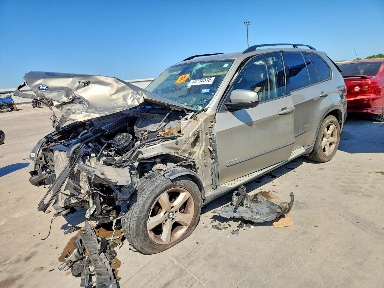 2009 Bmw X5 Xdrive30i Brown vin: 5UXFE435X9L272978