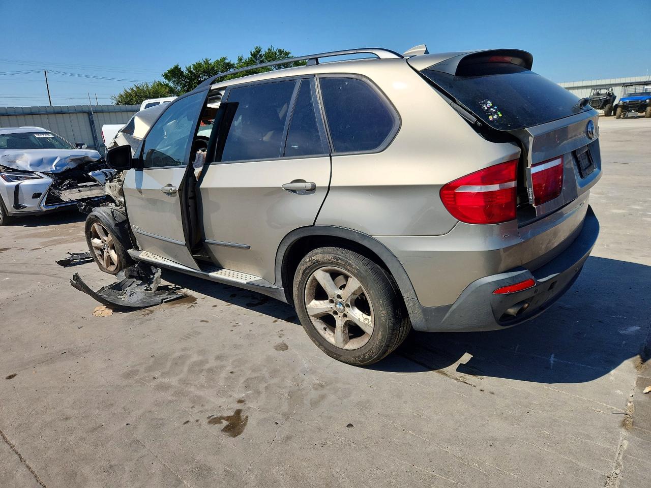 2009 Bmw X5 Xdrive30i Brown vin: 5UXFE435X9L272978