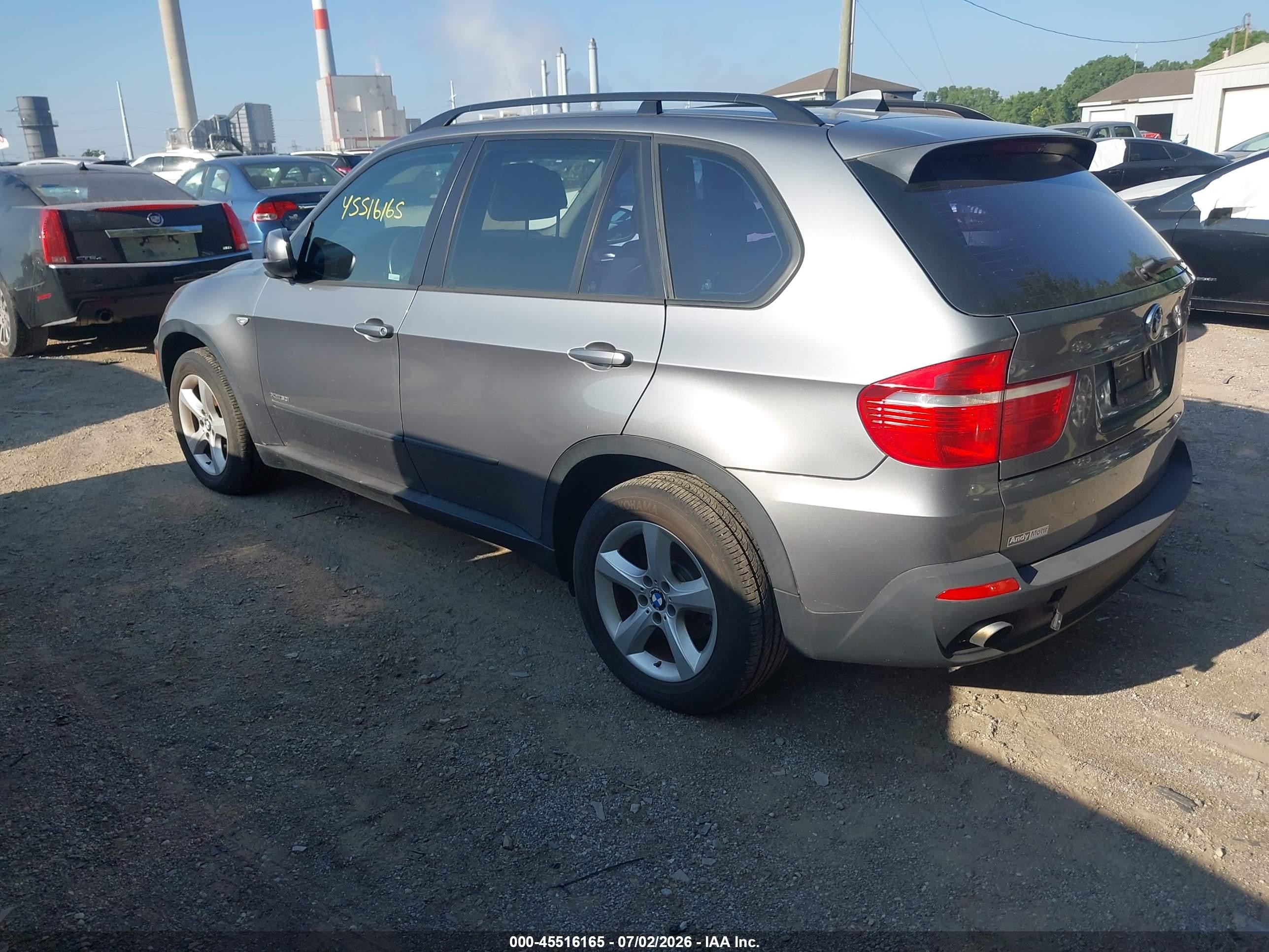 2009 Bmw X5 Xdrive30i Silver vin: 5UXFE435X9L273287