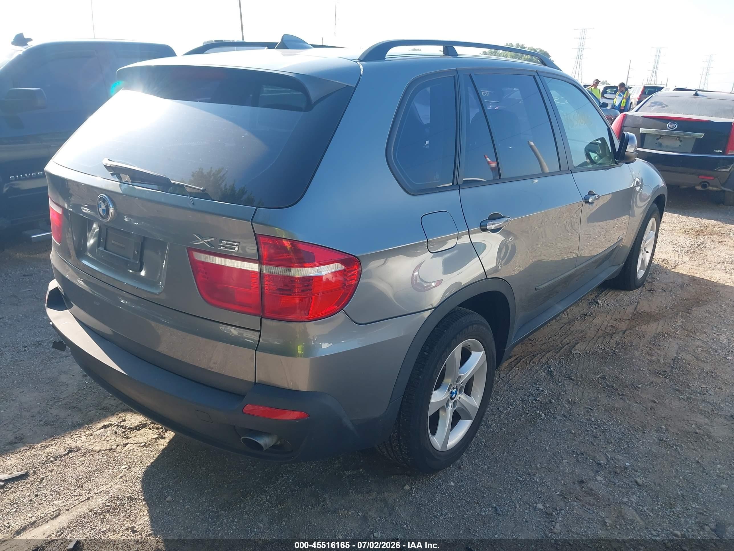 2009 Bmw X5 Xdrive30i Silver vin: 5UXFE435X9L273287