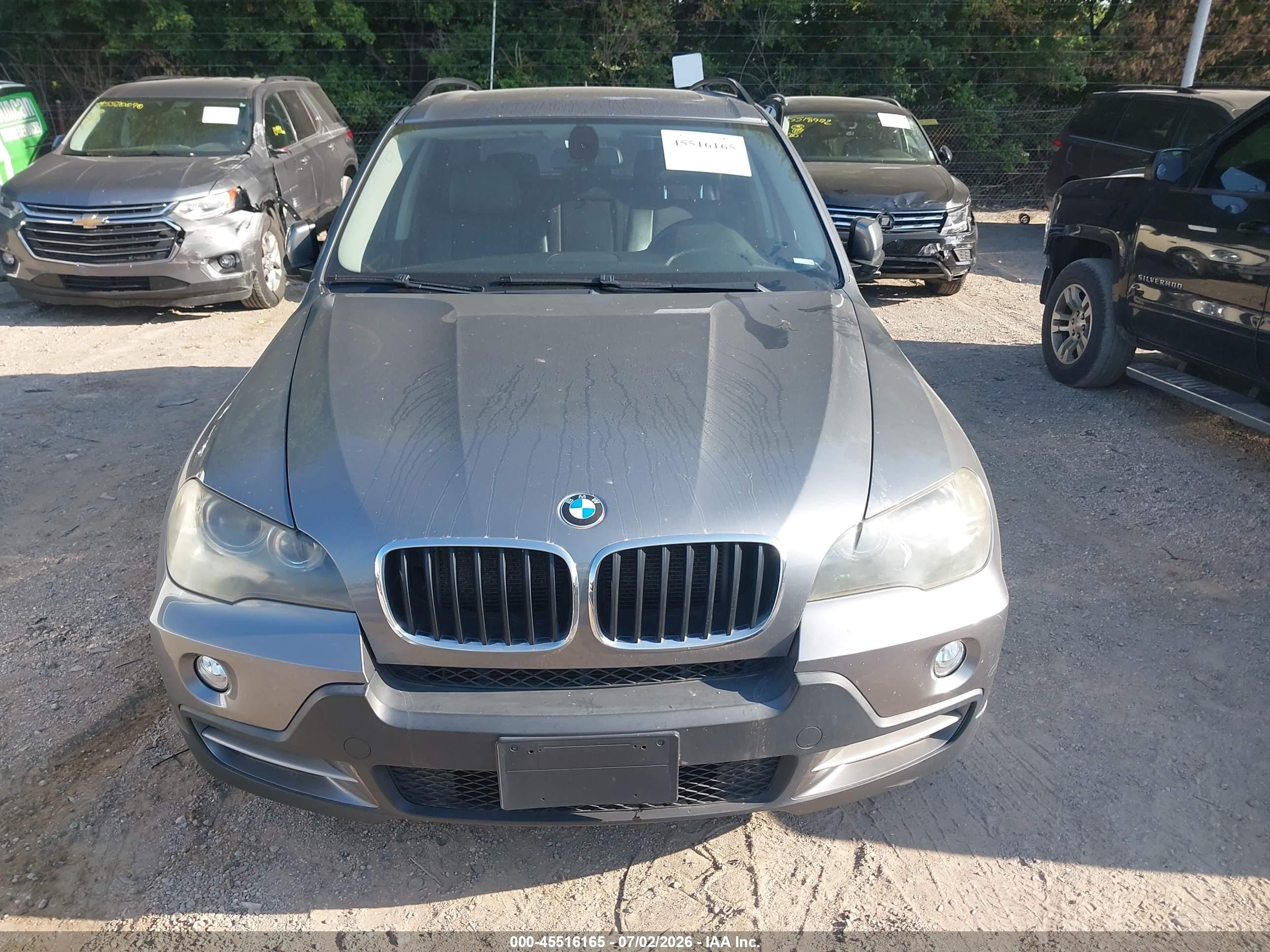 2009 Bmw X5 Xdrive30i Silver vin: 5UXFE435X9L273287