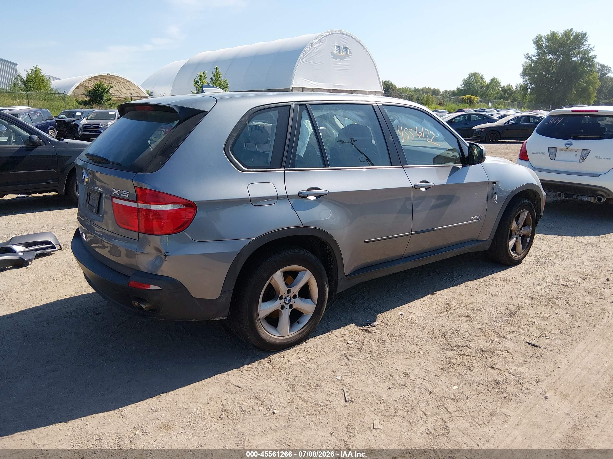 2010 Bmw X5 Xdrive30i Gray vin: 5UXFE4C51AL382371
