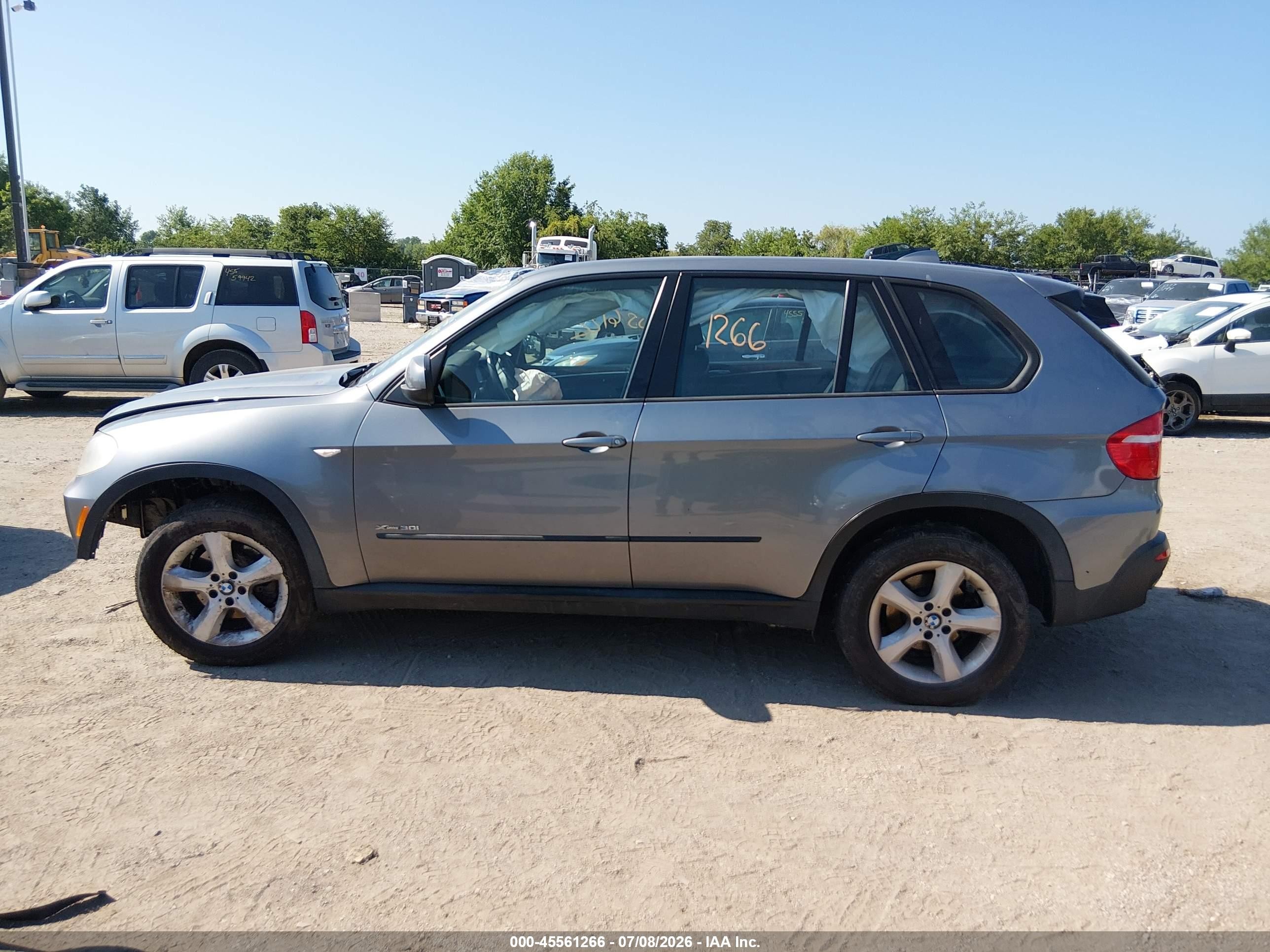 2010 Bmw X5 Xdrive30i Gray vin: 5UXFE4C51AL382371