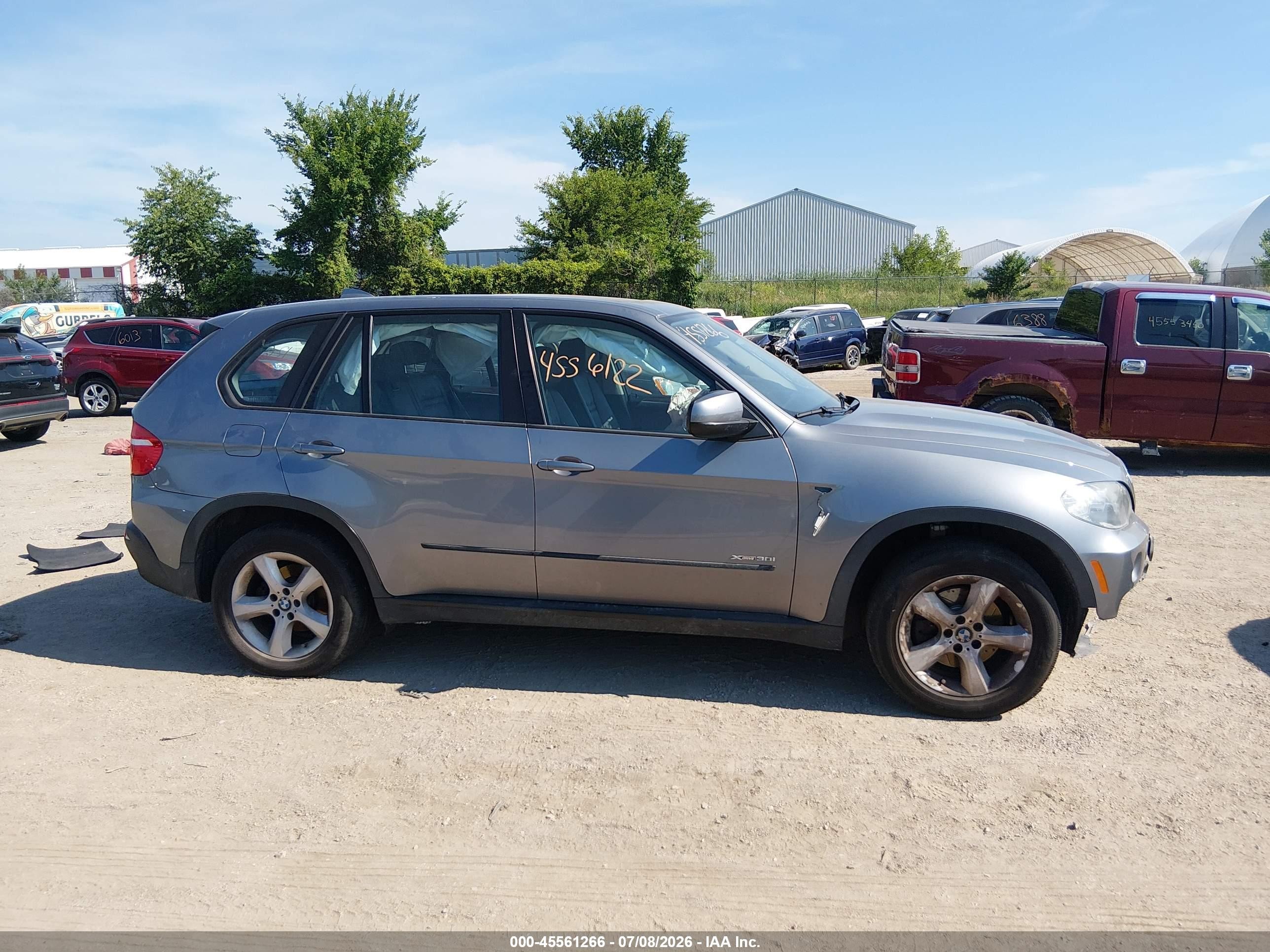 2010 Bmw X5 Xdrive30i Gray vin: 5UXFE4C51AL382371