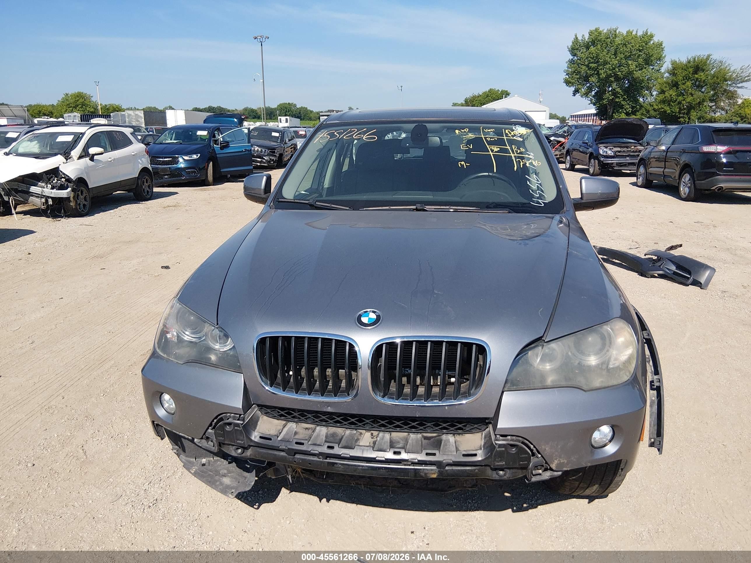 2010 Bmw X5 Xdrive30i Gray vin: 5UXFE4C51AL382371