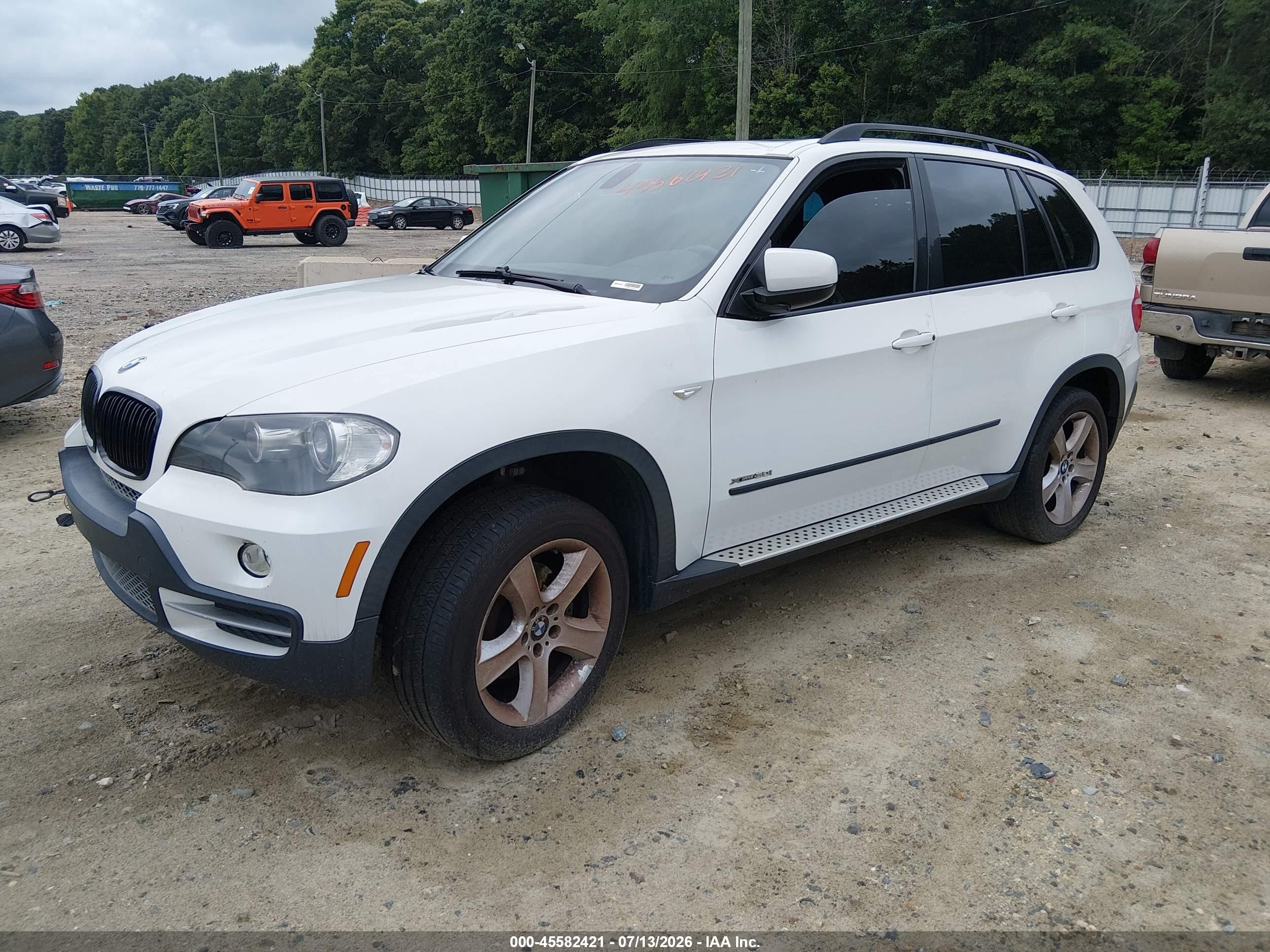 2010 Bmw X5 Xdrive30i Белый vin: 5UXFE4C51AL384797