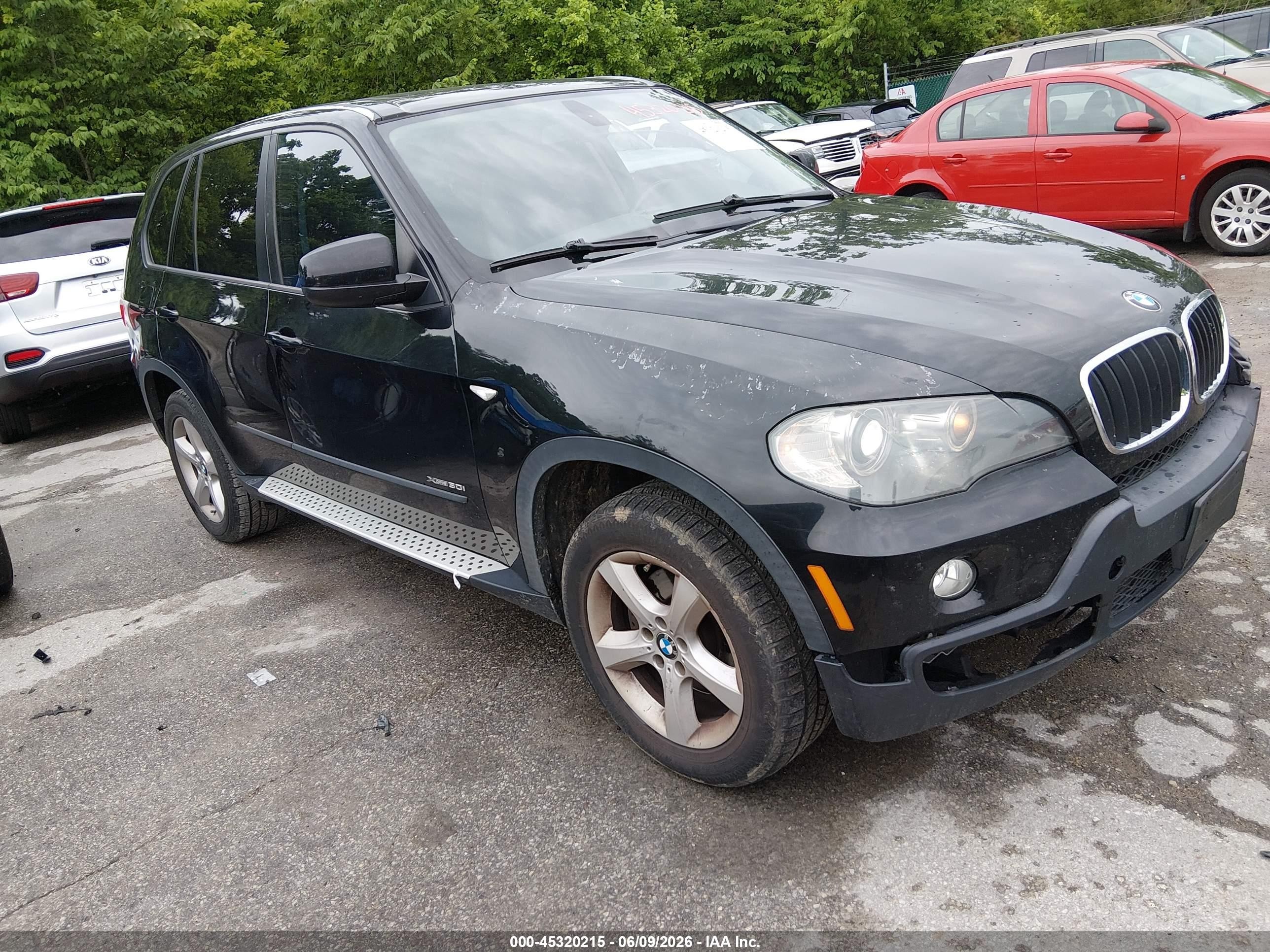 2010 Bmw X5 Xdrive30i Black vin: 5UXFE4C52AL381231