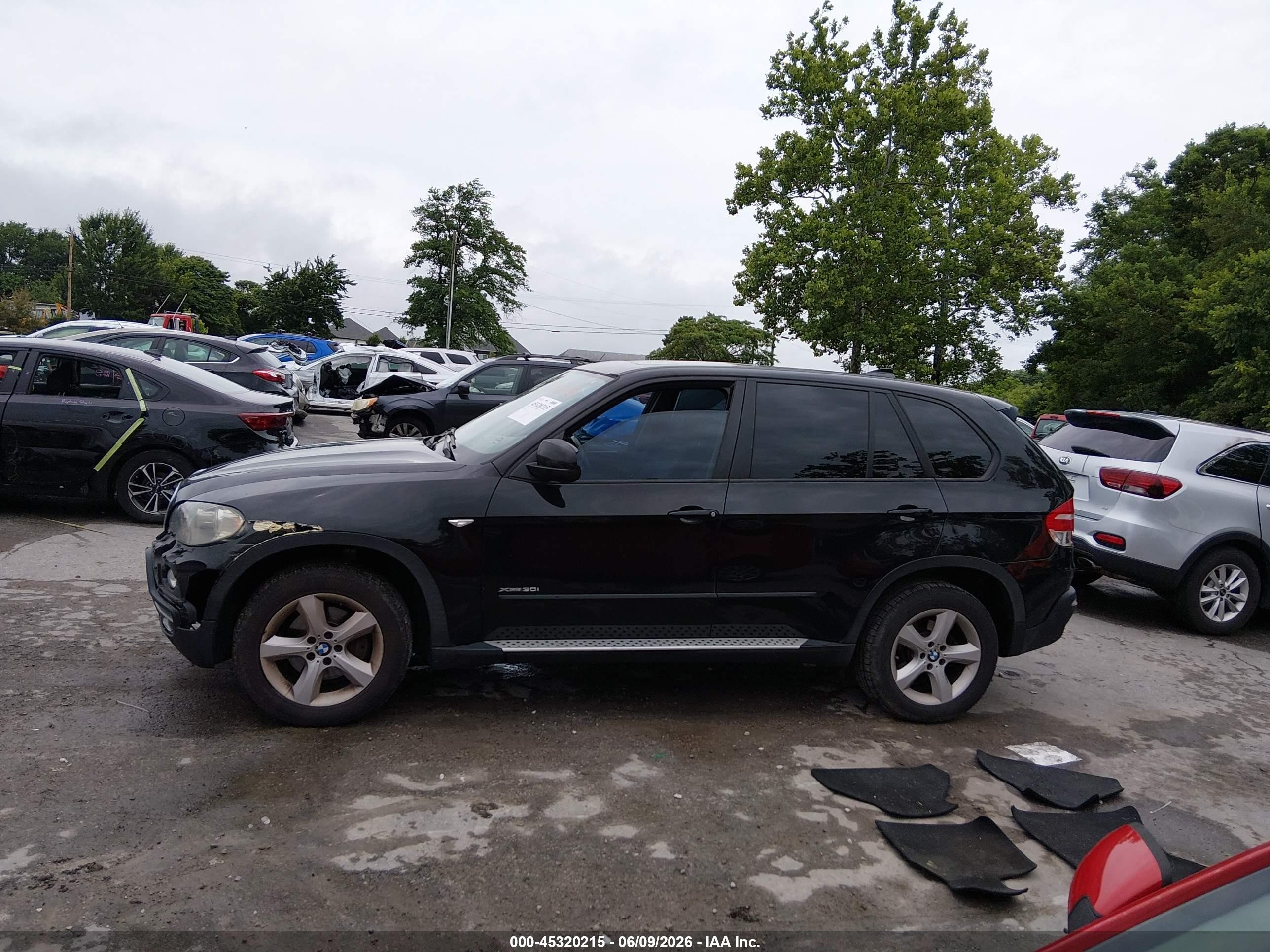 2010 Bmw X5 Xdrive30i Black vin: 5UXFE4C52AL381231