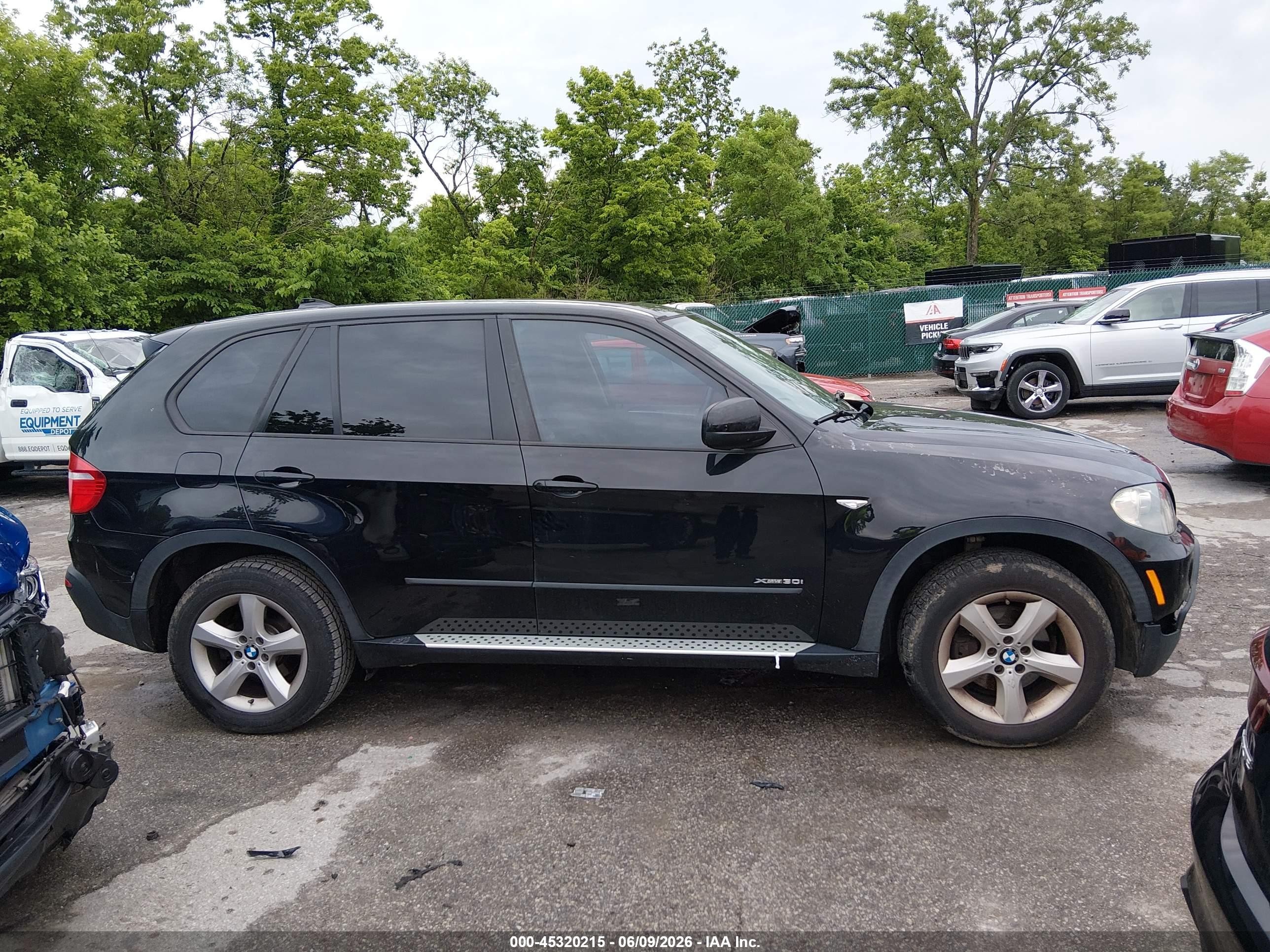 2010 Bmw X5 Xdrive30i Black vin: 5UXFE4C52AL381231