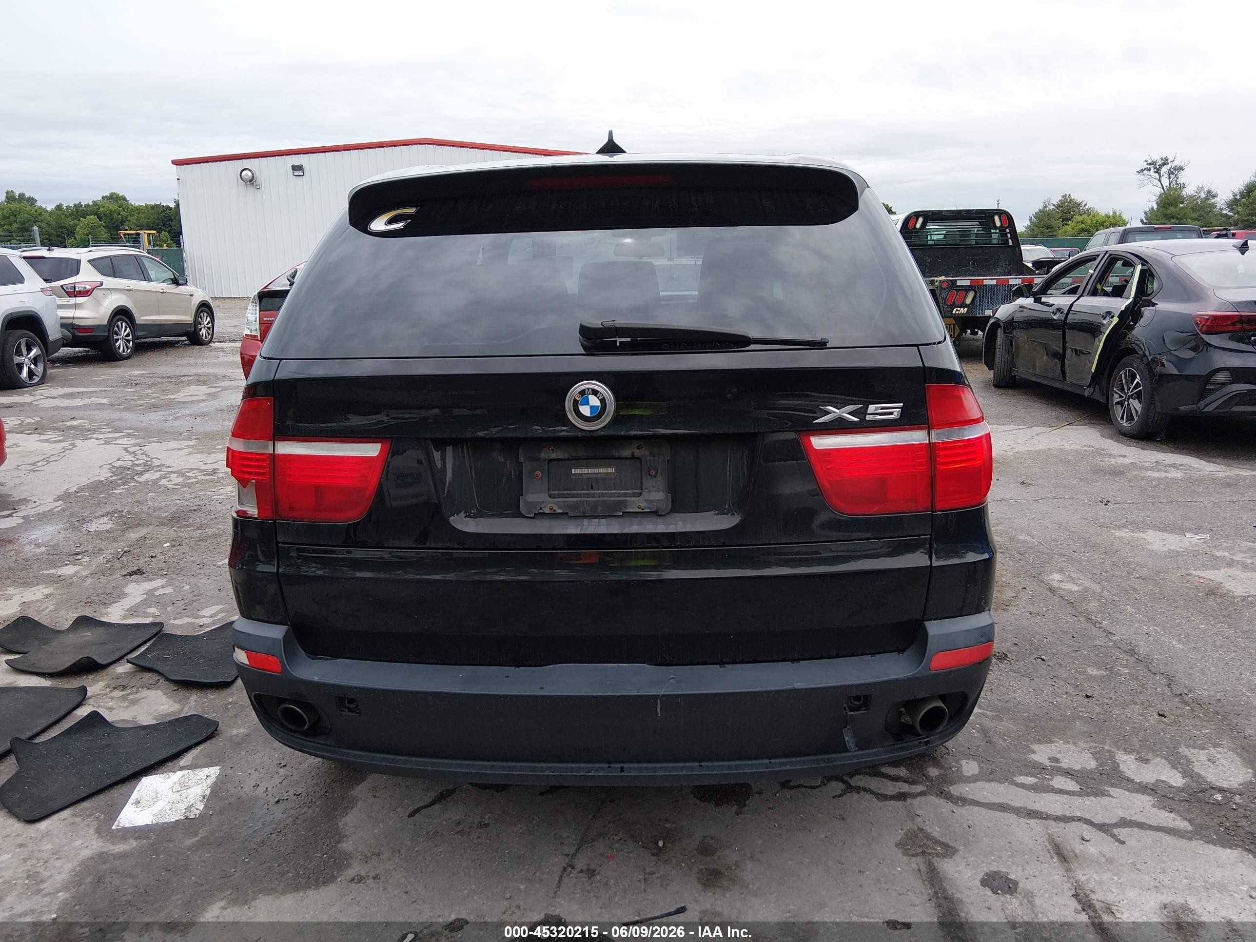 2010 Bmw X5 Xdrive30i Black vin: 5UXFE4C52AL381231