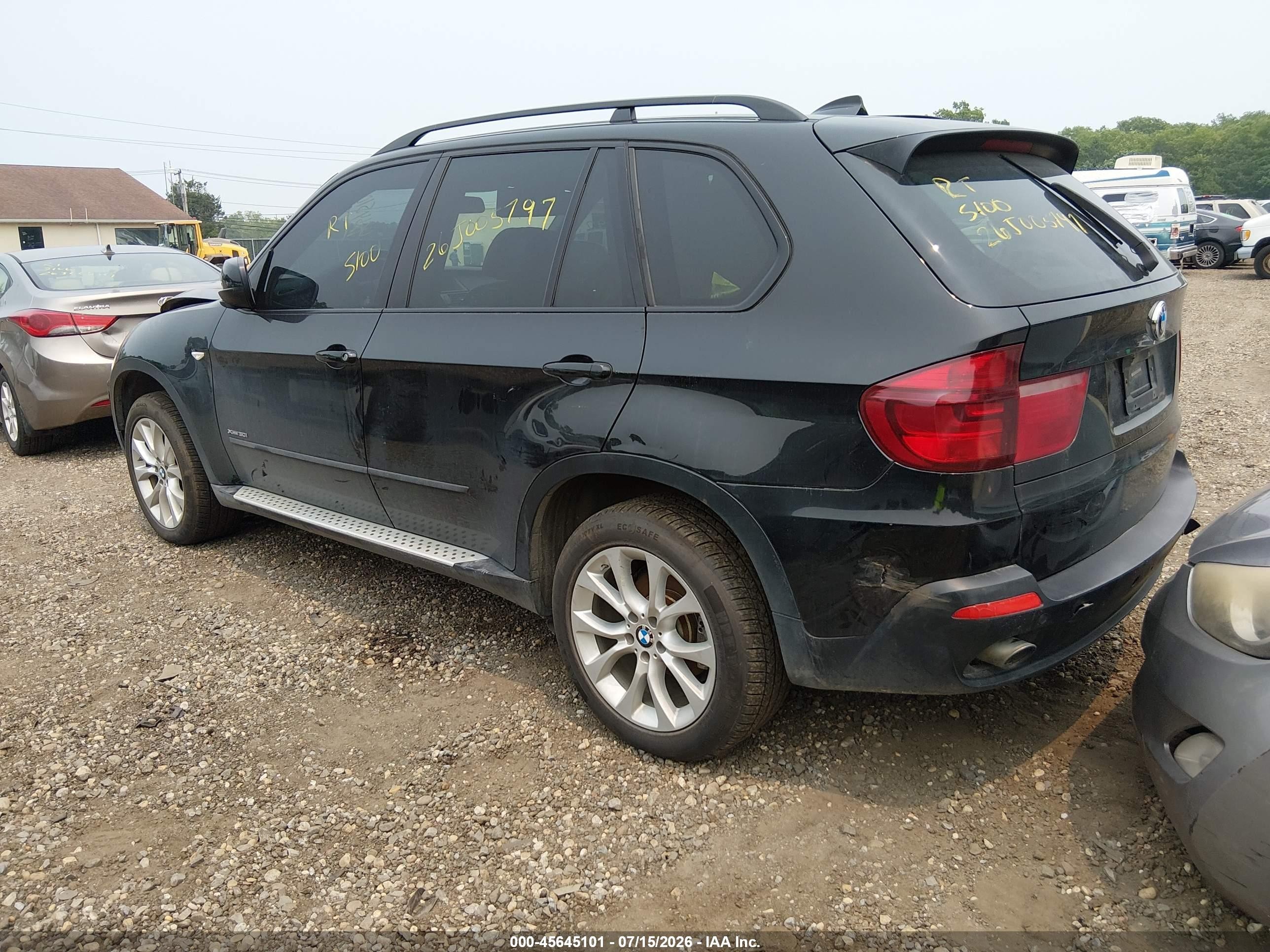 2010 Bmw X5 Xdrive30i Black vin: 5UXFE4C53AL279050