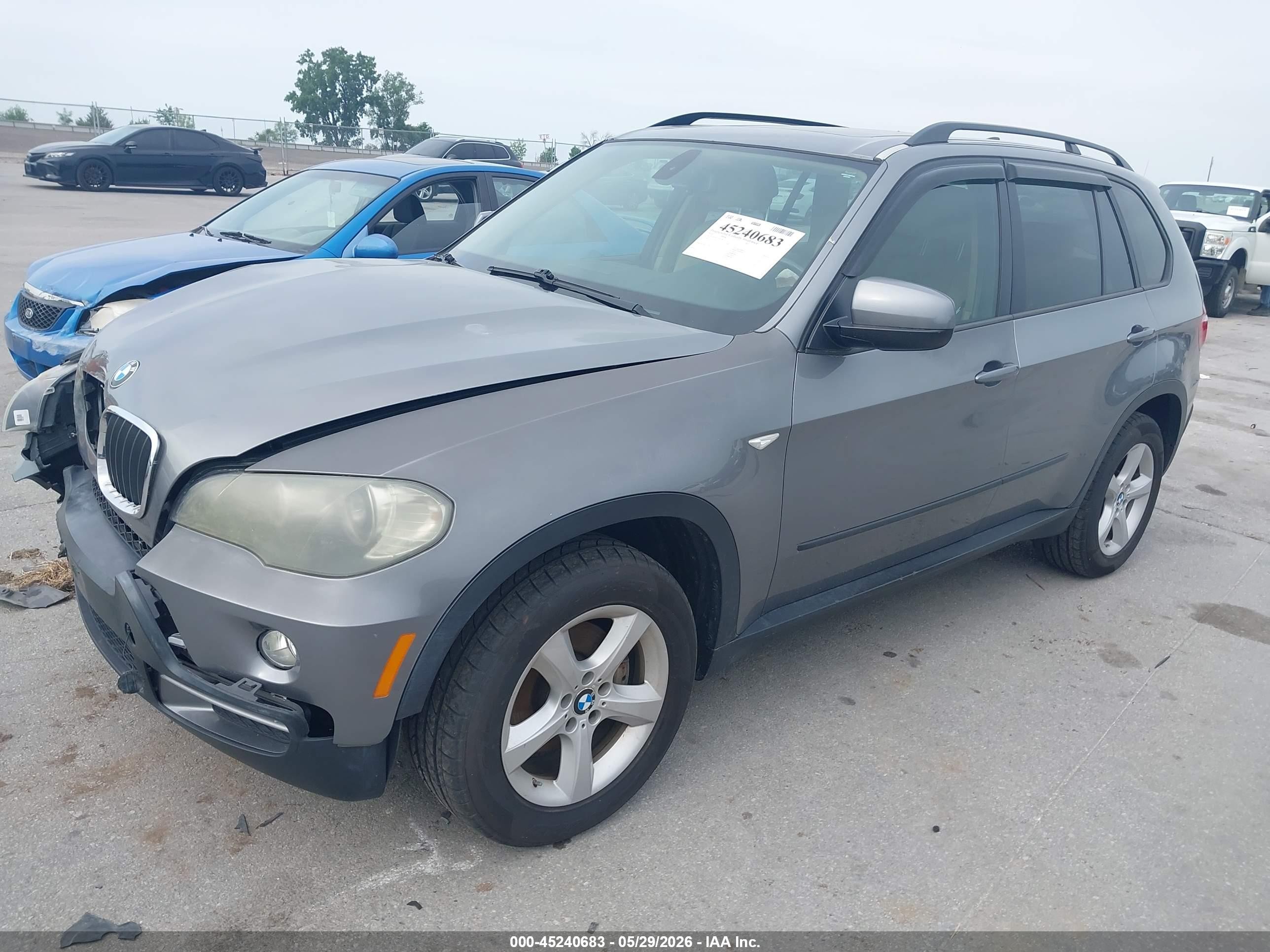 2010 Bmw X5 Xdrive30i Gray vin: 5UXFE4C53AL381111