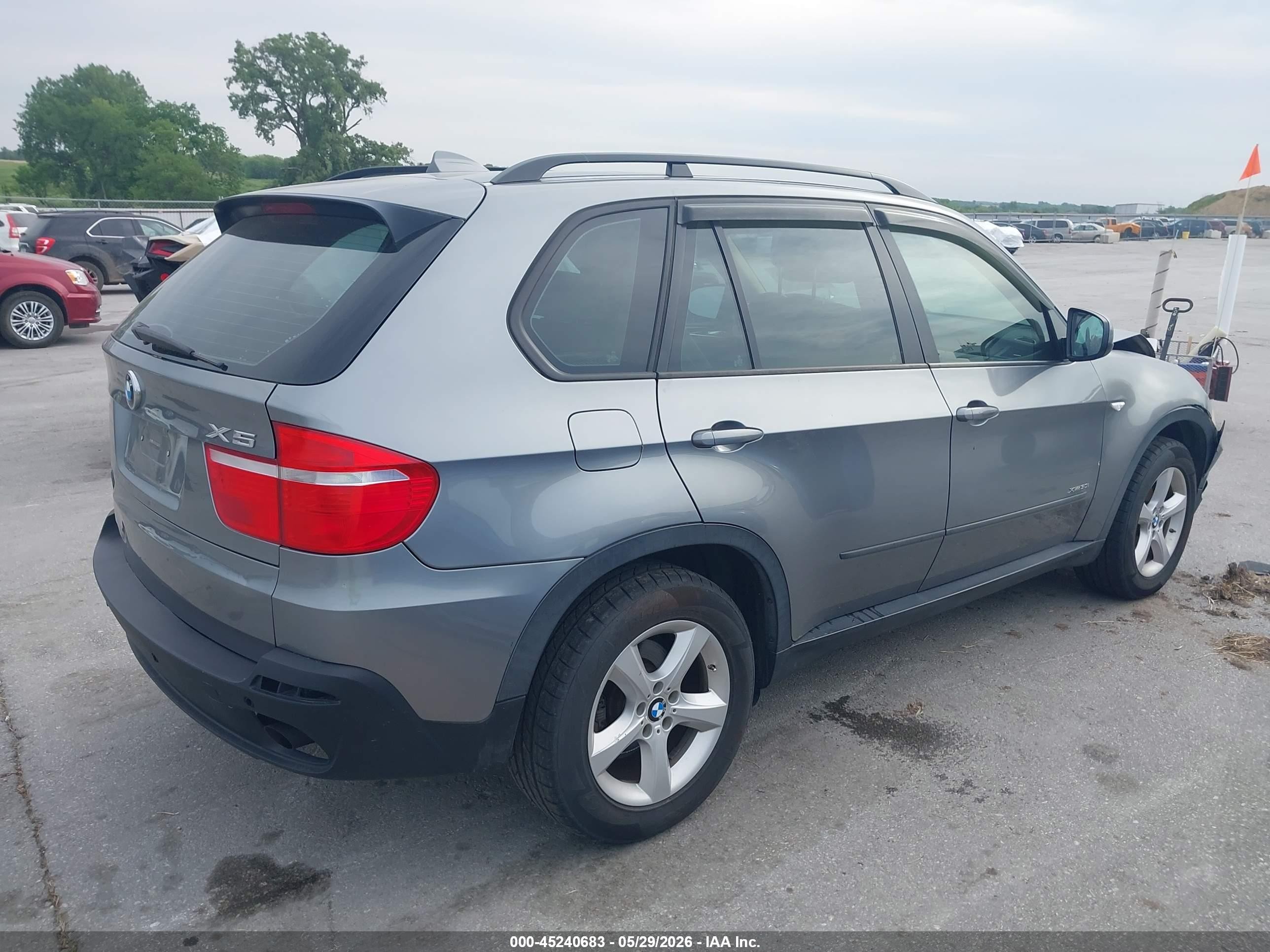 2010 Bmw X5 Xdrive30i Gray vin: 5UXFE4C53AL381111