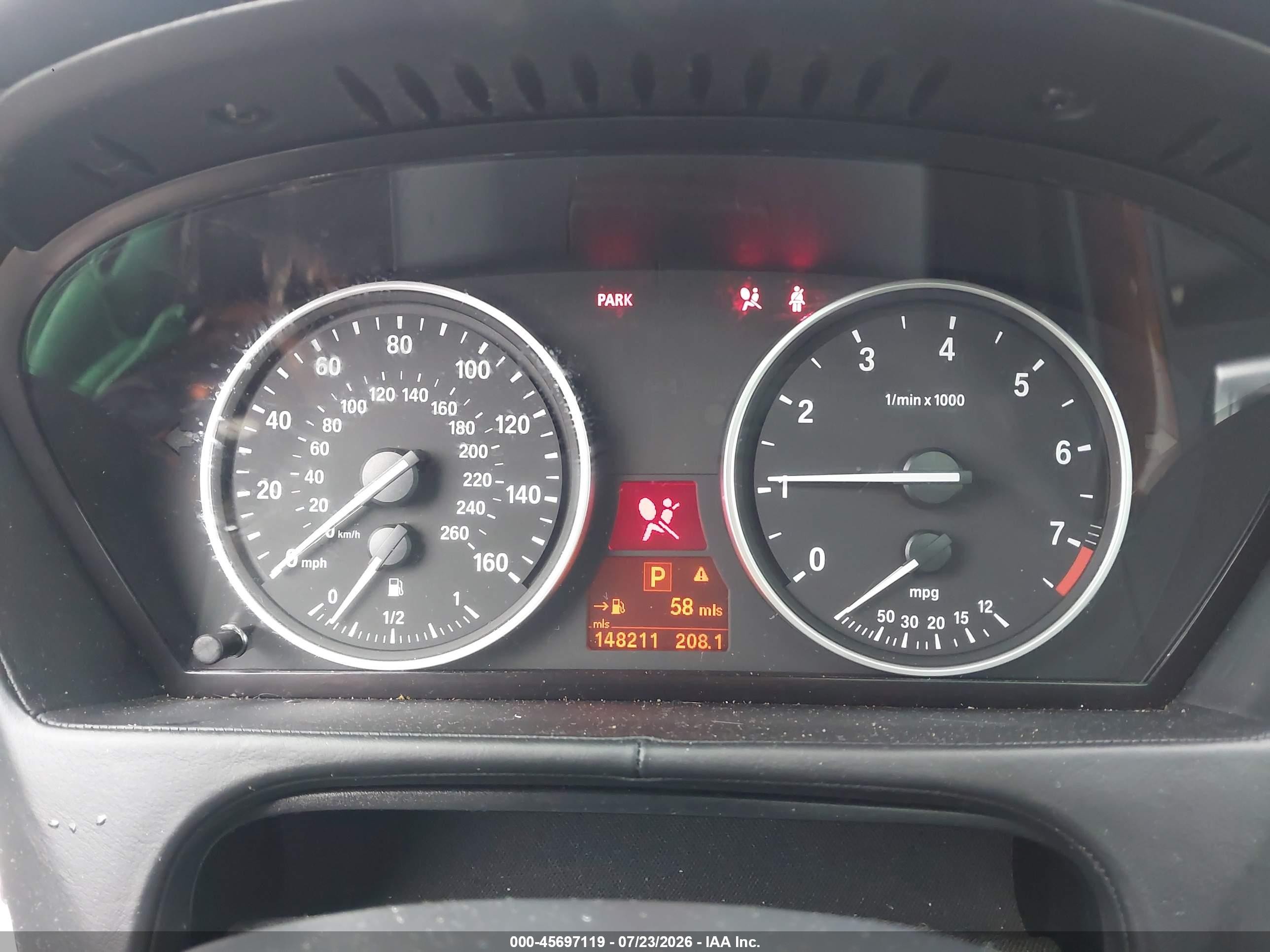 2010 Bmw X5 Xdrive30i Gray vin: 5UXFE4C53AL384798