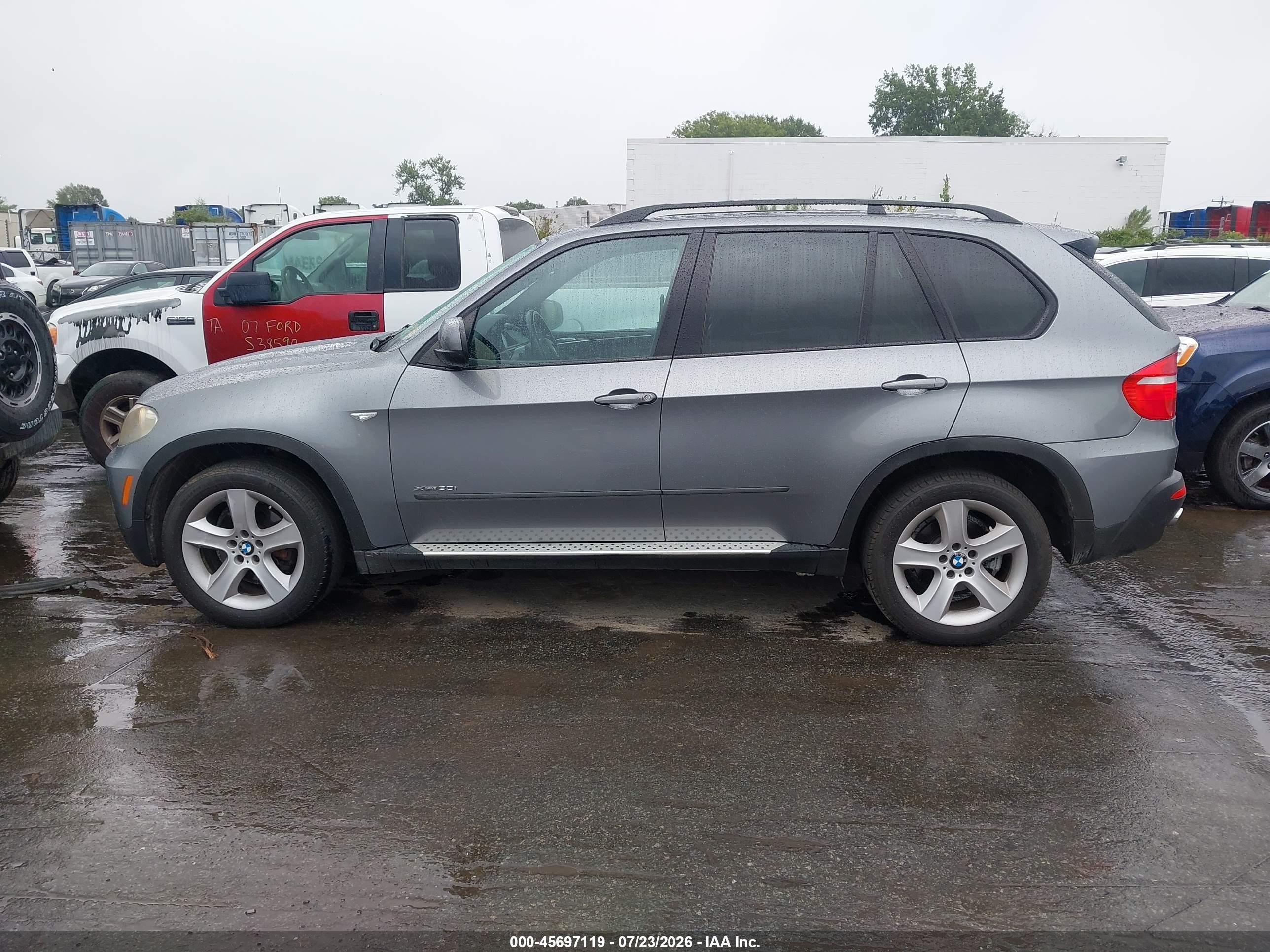 2010 Bmw X5 Xdrive30i Gray vin: 5UXFE4C53AL384798