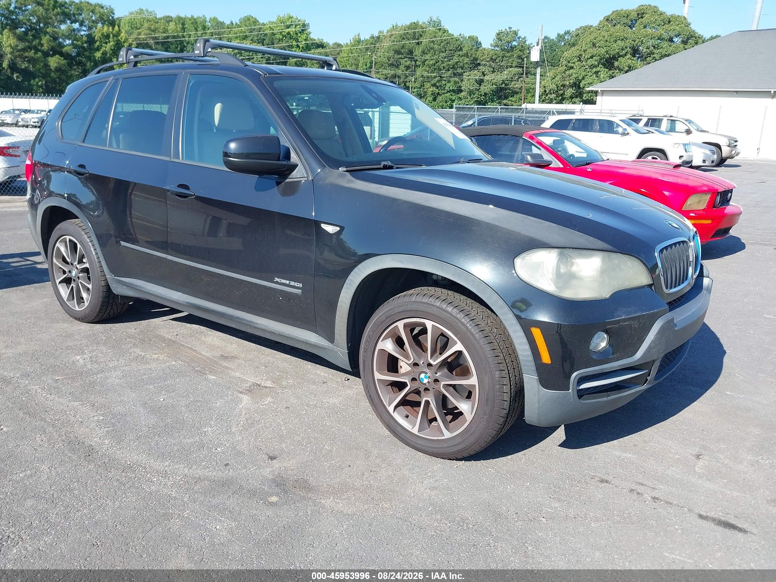 2010 Bmw X5 Xdrive30i Black vin: 5UXFE4C54AL381666