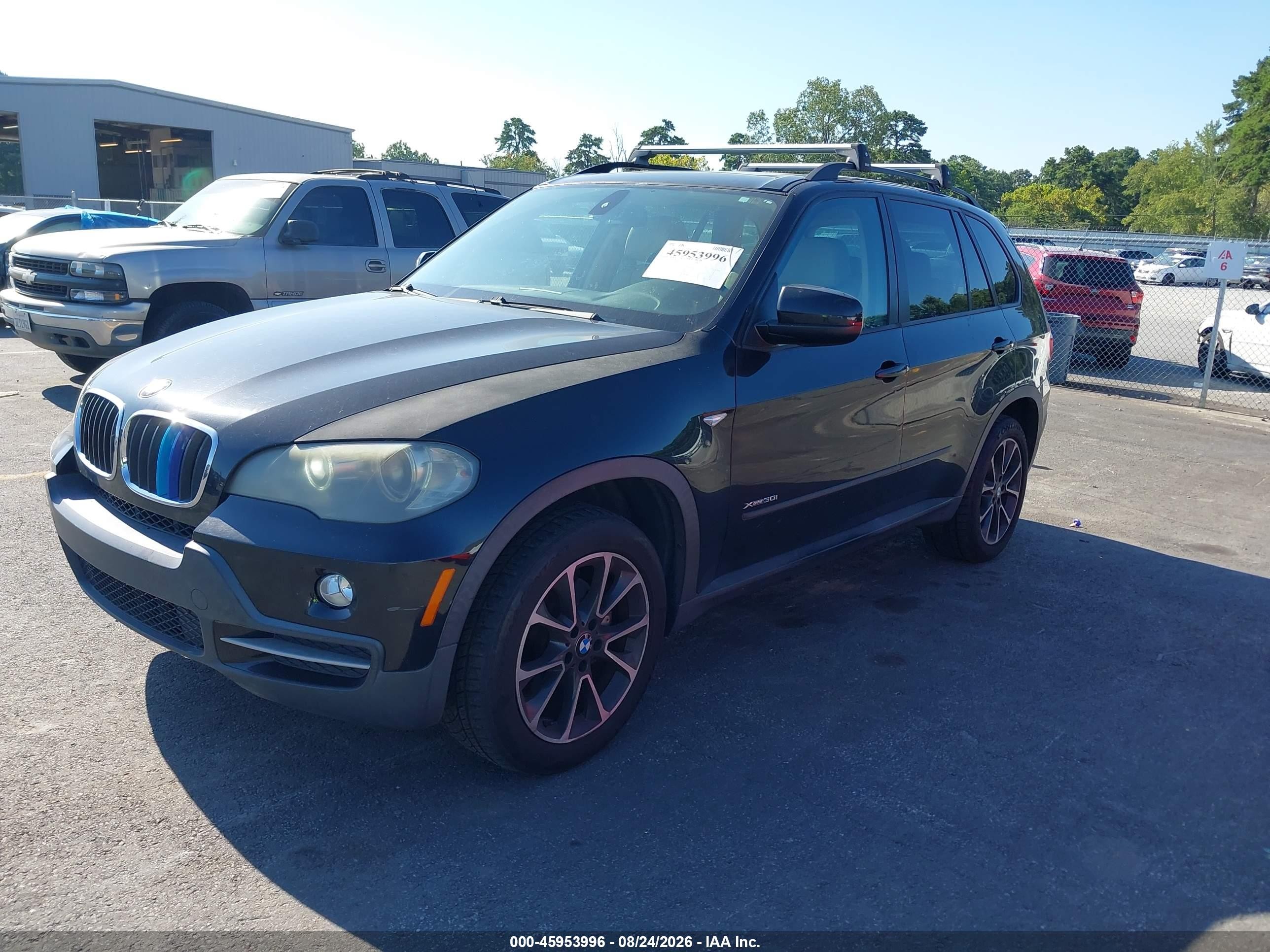 2010 Bmw X5 Xdrive30i Black vin: 5UXFE4C54AL381666