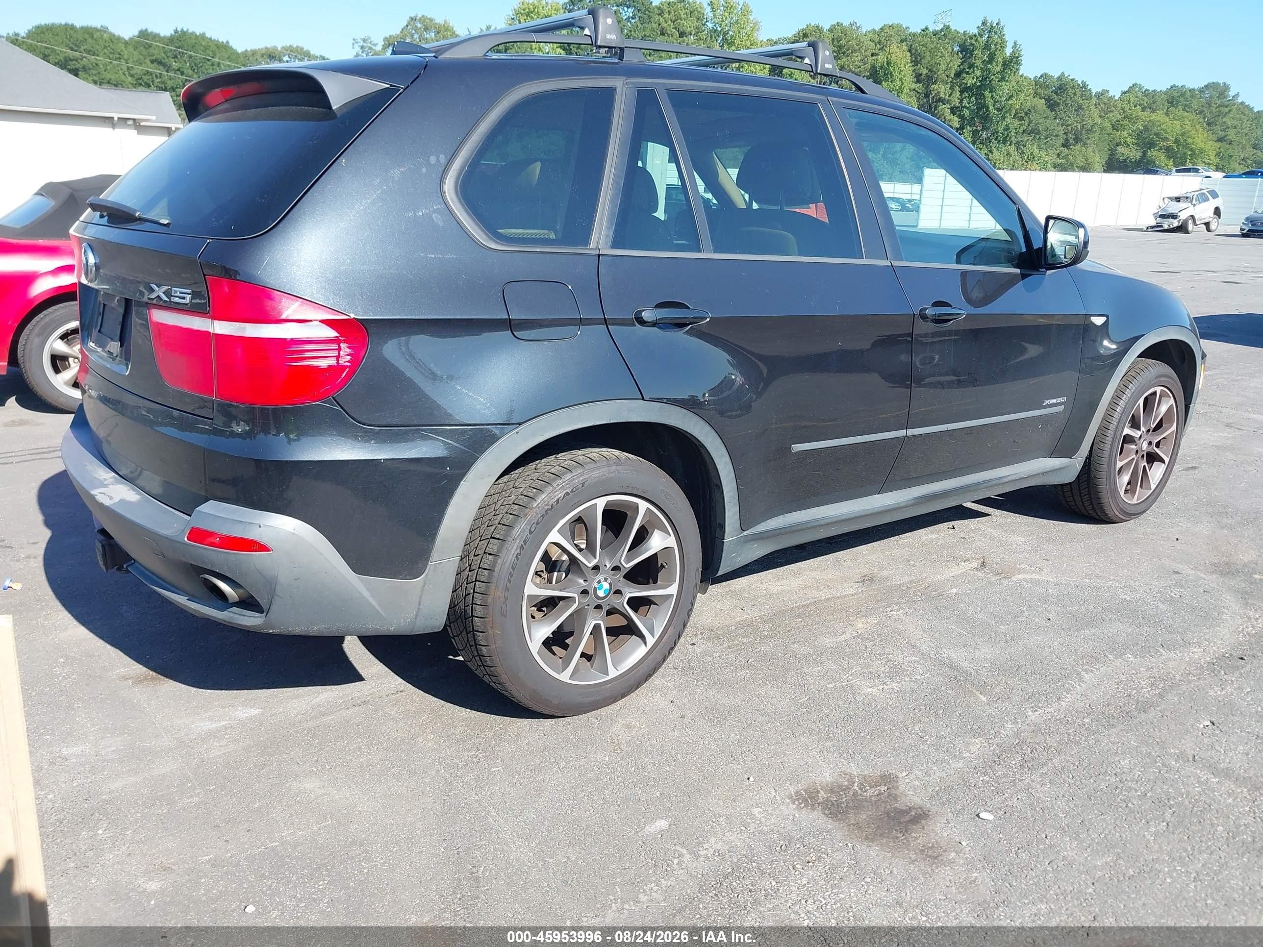 2010 Bmw X5 Xdrive30i Black vin: 5UXFE4C54AL381666