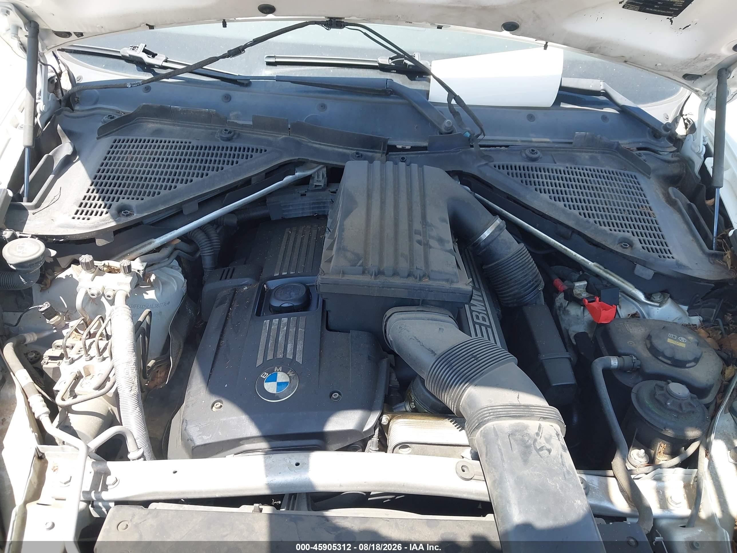 2010 Bmw X5 Xdrive30i Белый vin: 5UXFE4C54AL382736