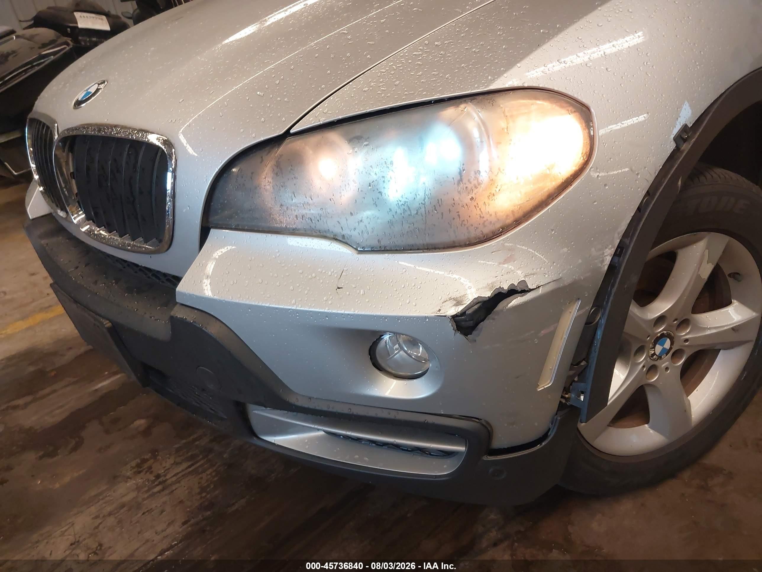 2010 Bmw X5 Xdrive30i Silver vin: 5UXFE4C55AL276179