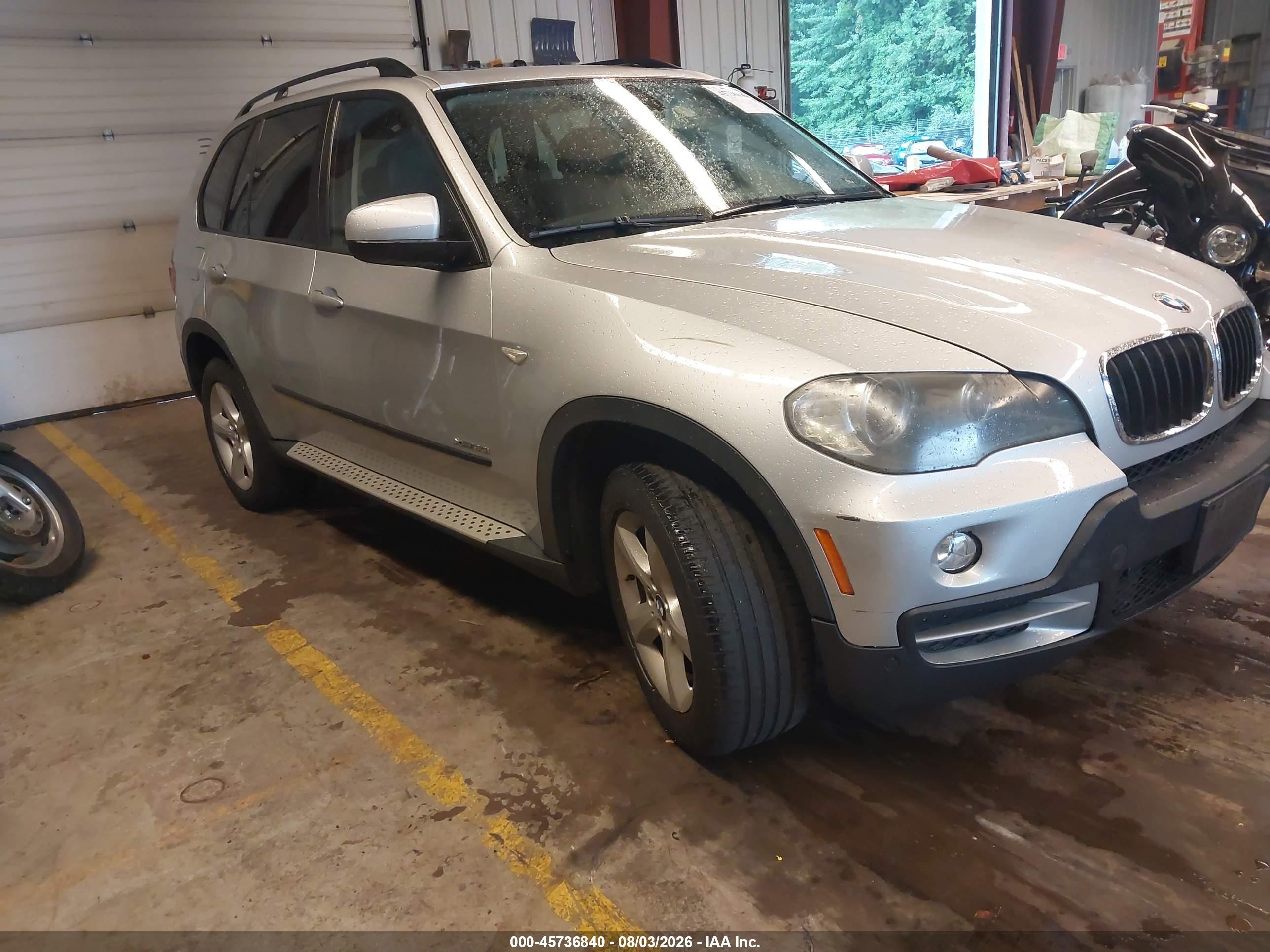 2010 Bmw X5 Xdrive30i Silver vin: 5UXFE4C55AL276179