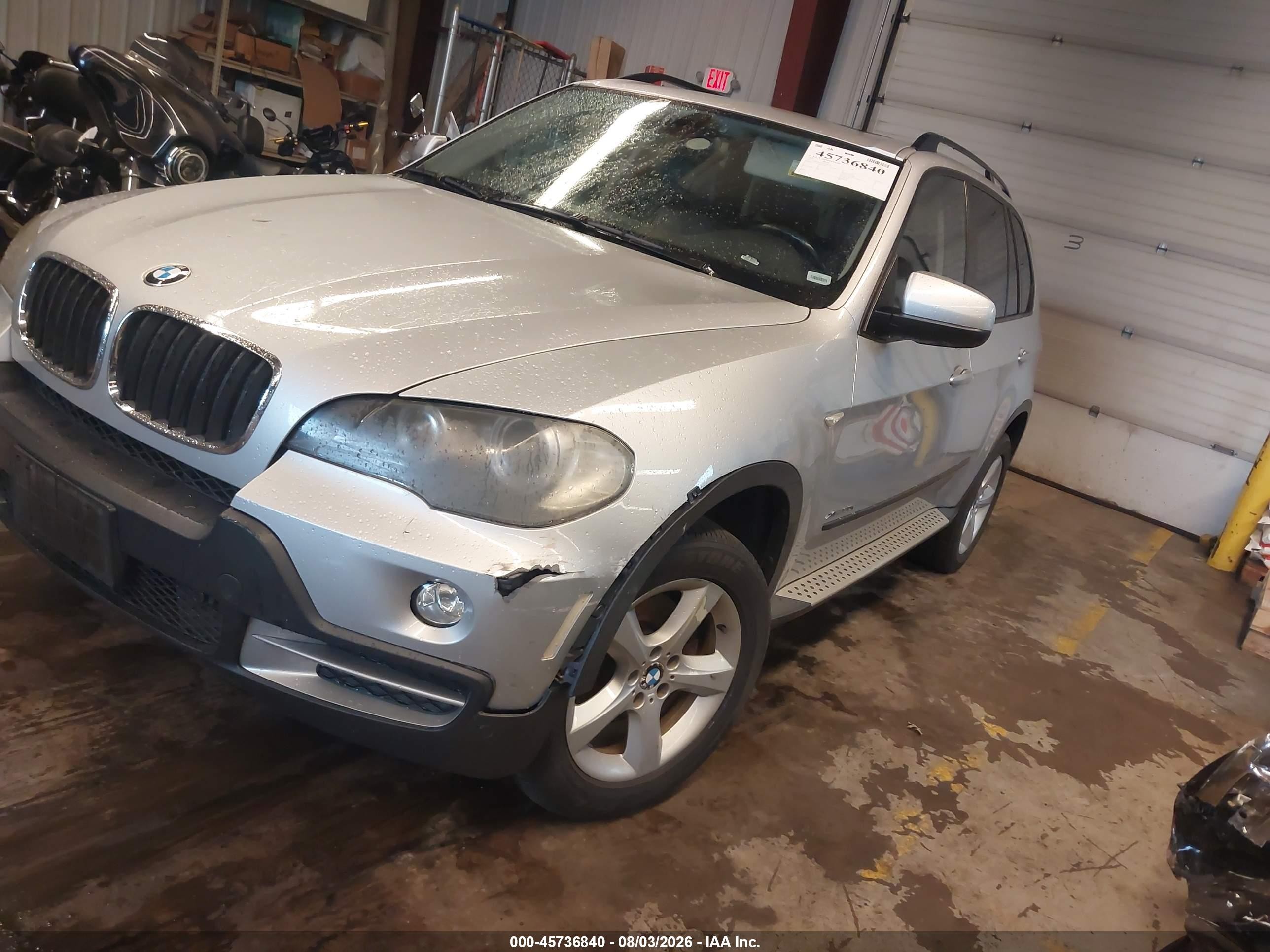2010 Bmw X5 Xdrive30i Silver vin: 5UXFE4C55AL276179