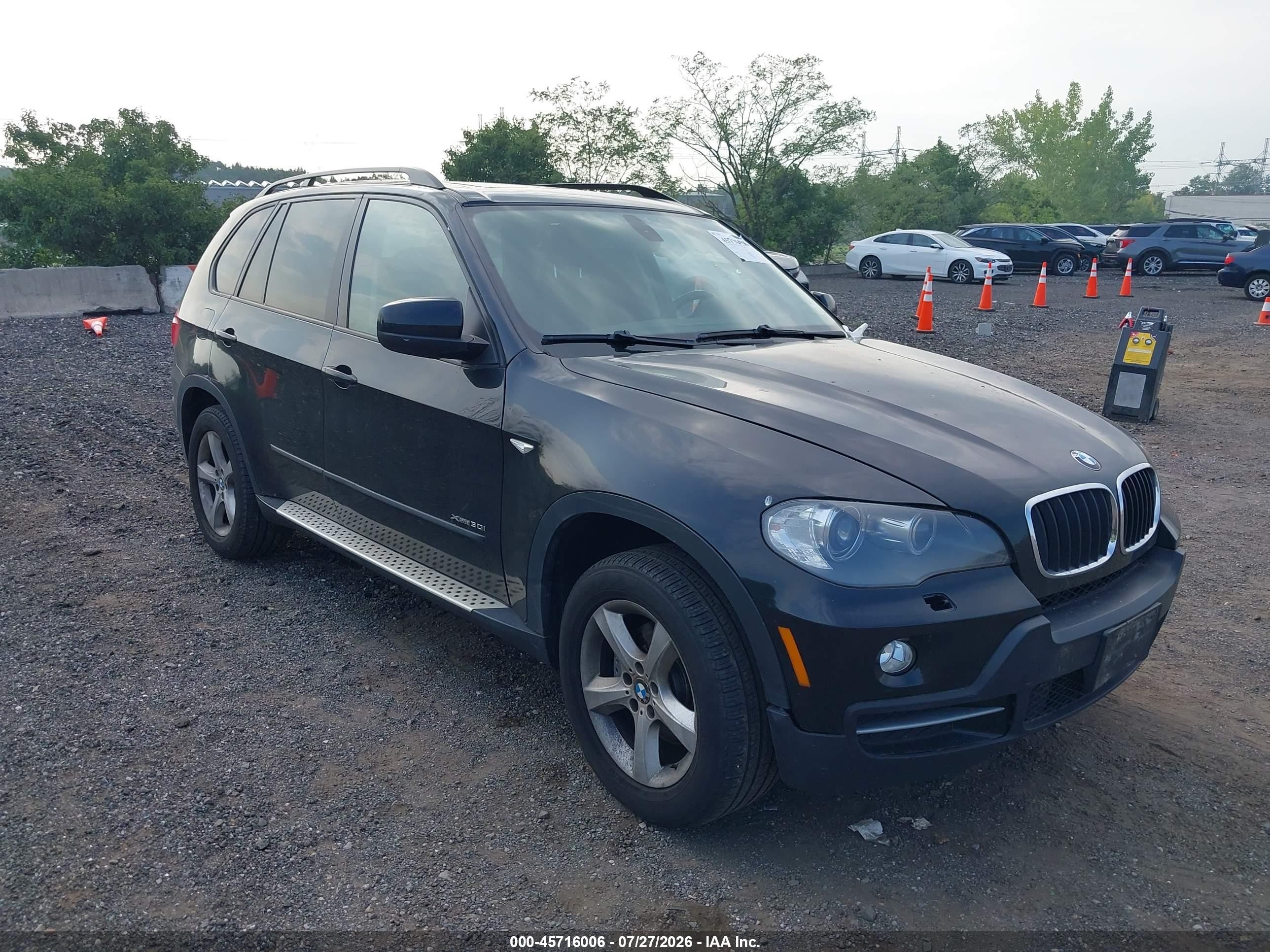 2010 Bmw X5 Xdrive30i Black vin: 5UXFE4C55AL382101