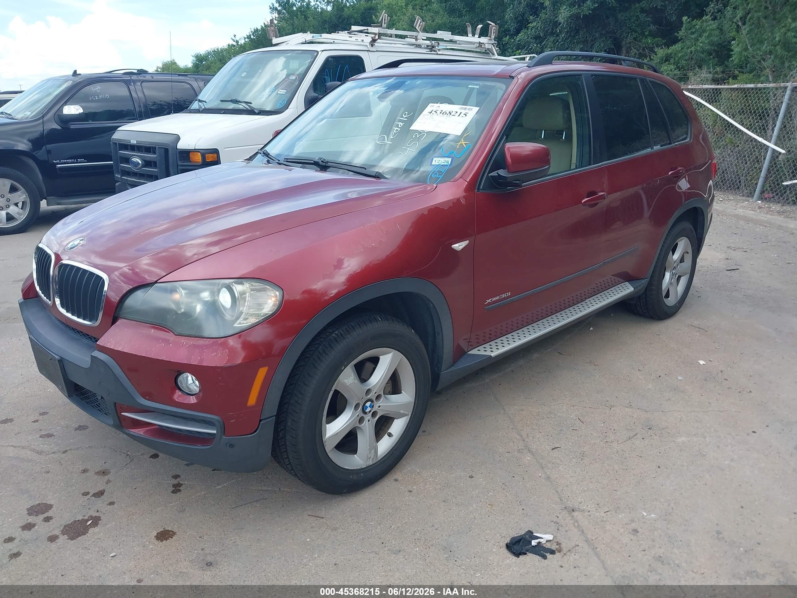 2010 Bmw X5 Xdrive30i Red vin: 5UXFE4C56AL276076