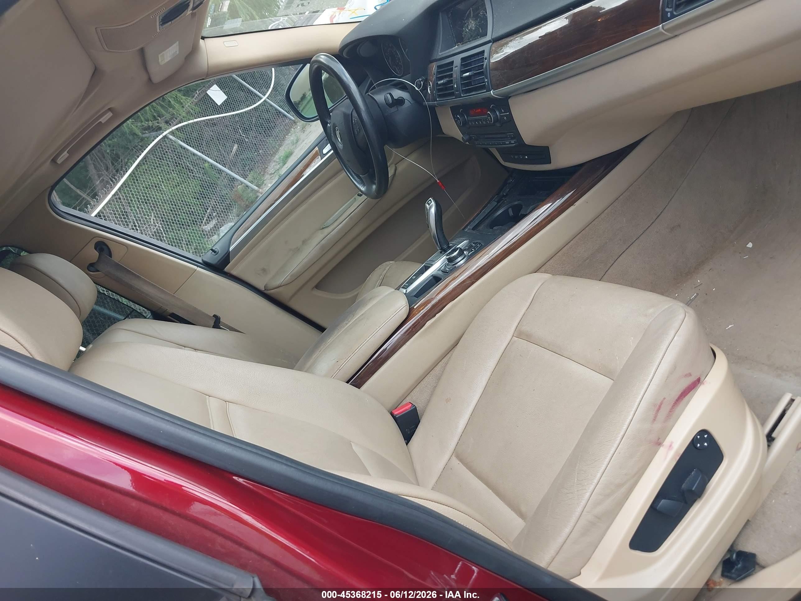 2010 Bmw X5 Xdrive30i Red vin: 5UXFE4C56AL276076