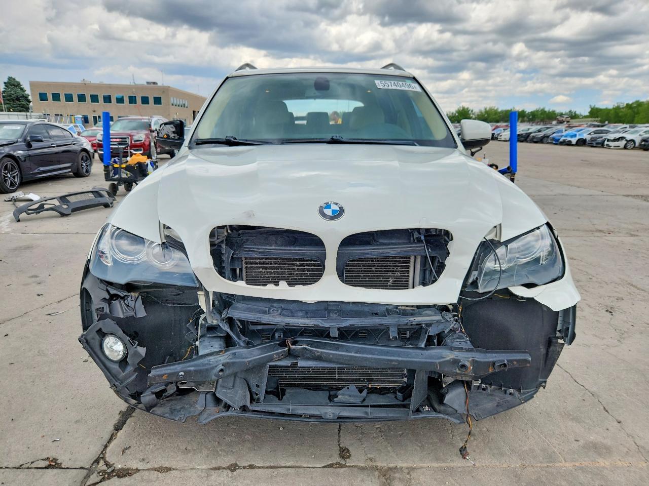 2010 Bmw X5 Xdrive30i White vin: 5UXFE4C56AL385153