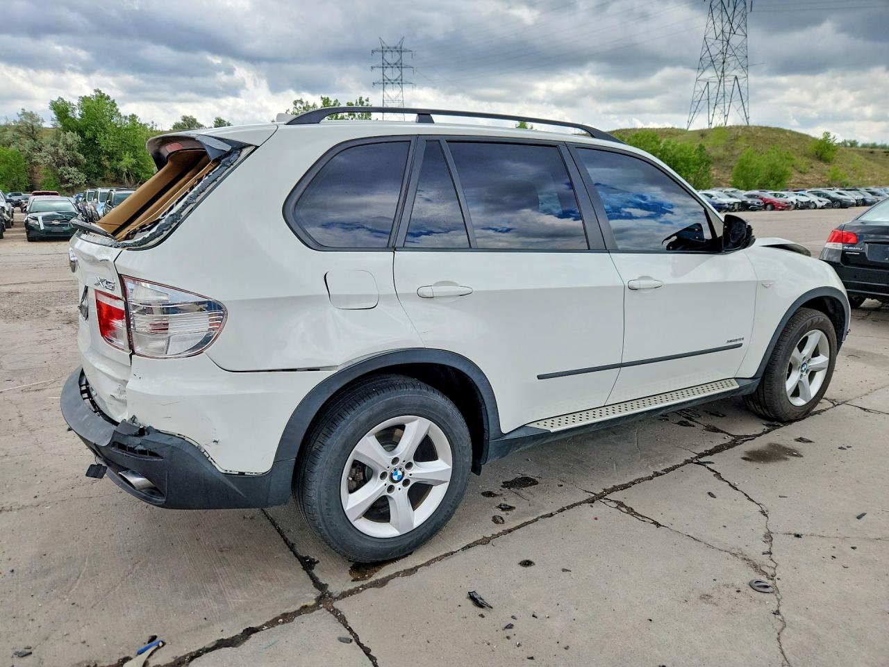 2010 Bmw X5 Xdrive30i White vin: 5UXFE4C56AL385153