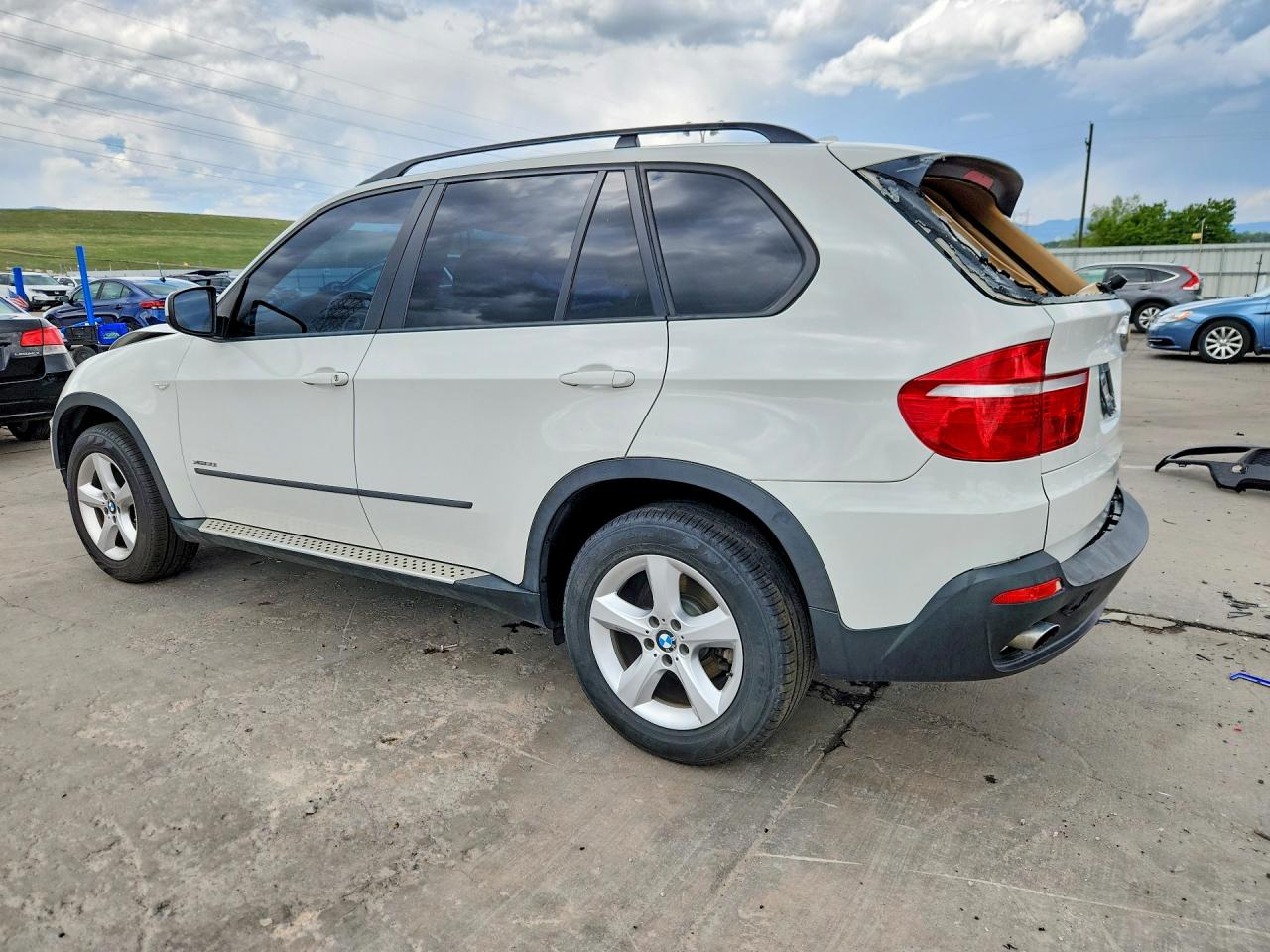 2010 Bmw X5 Xdrive30i White vin: 5UXFE4C56AL385153