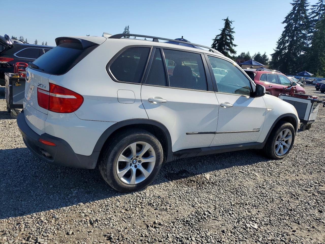 2010 Bmw X5 Xdrive30i White vin: 5UXFE4C58AL381833